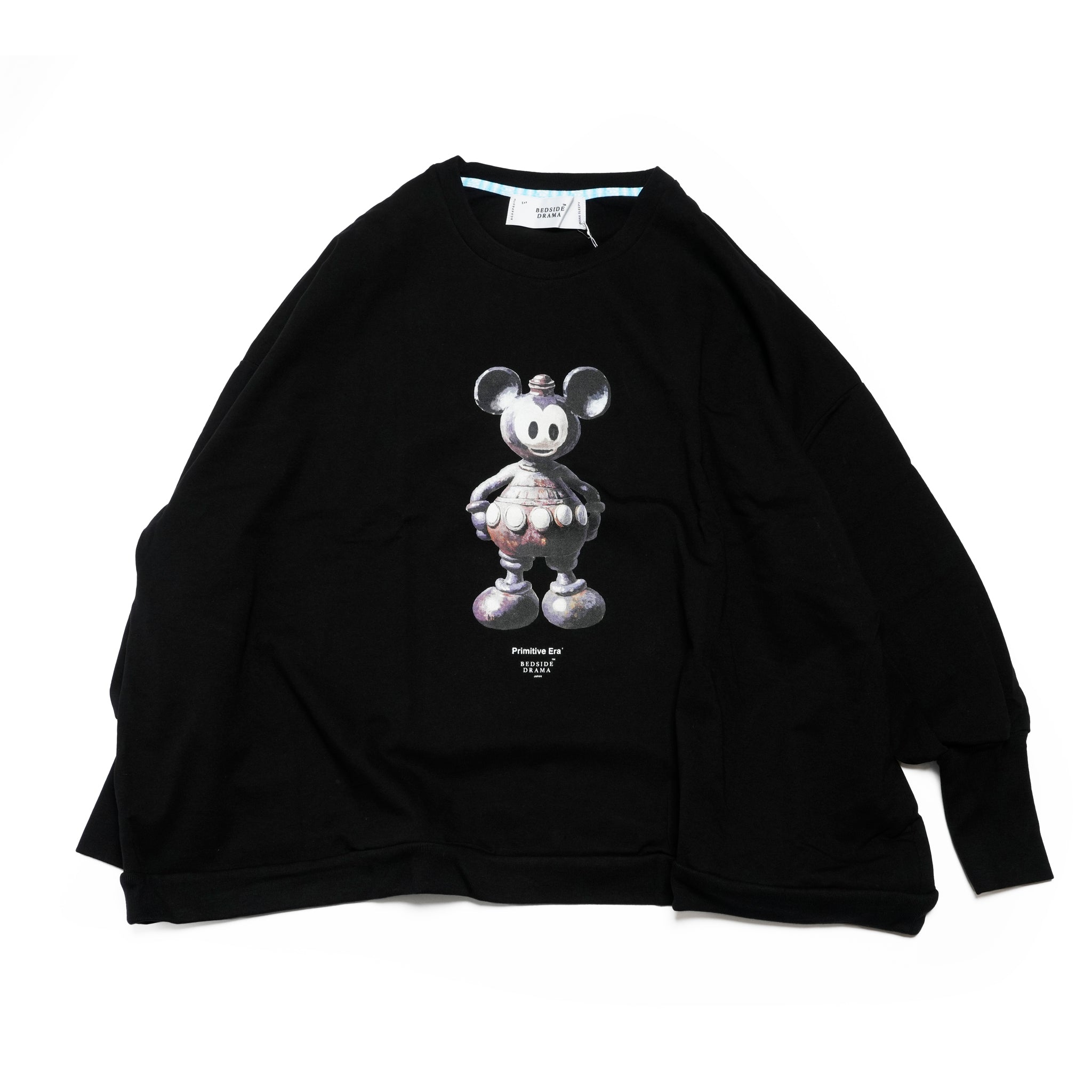 DIGNEY DOLL Wide Pullover | Color_Black | No_bsd25aw-20a_black【BEDSIDEDRAMA_ベッドサイドドラマ】