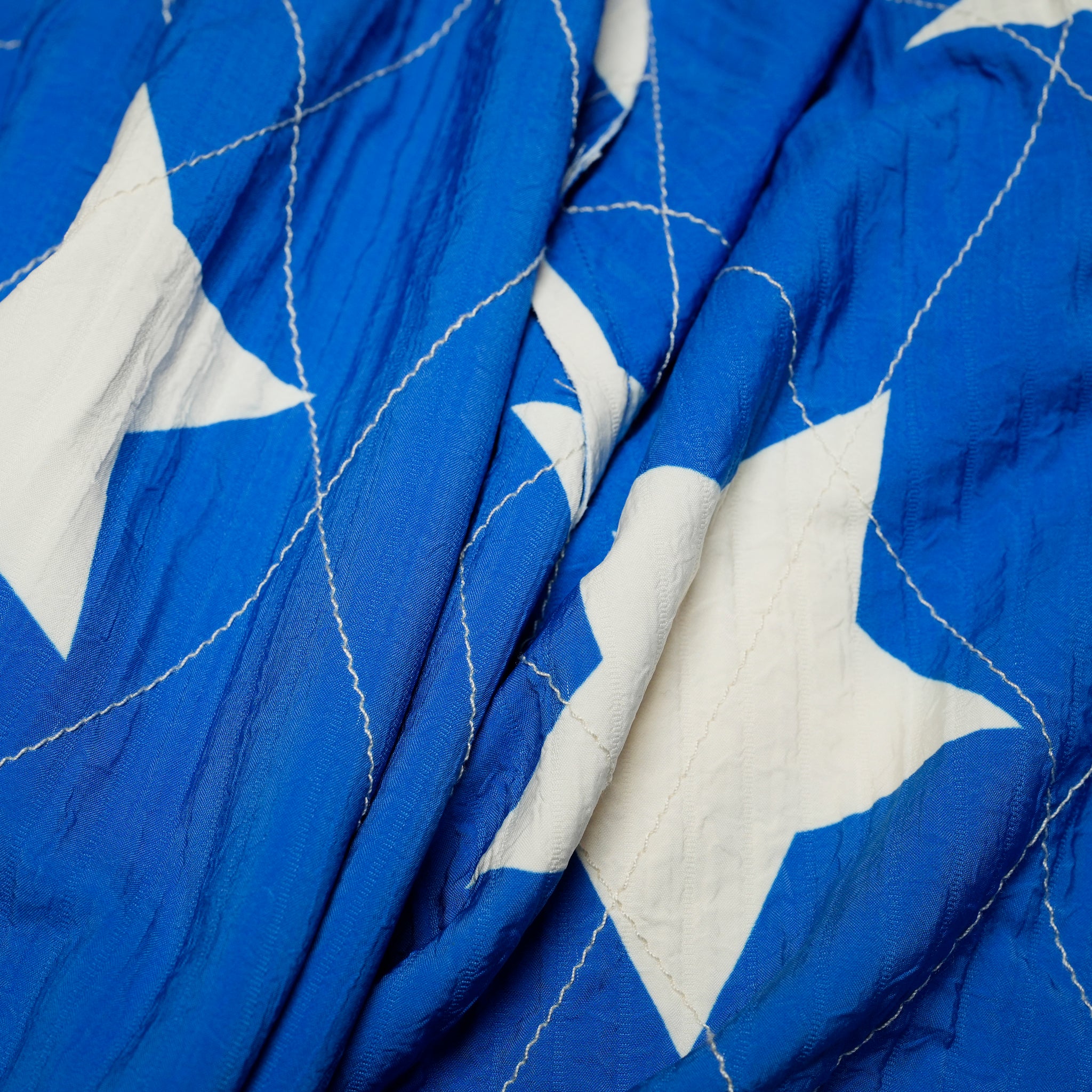 Pla25ssj10_Blue | Star zip-up jacket | Color:Blue【PLATEAU STUDIO_プラトー スタジオ】