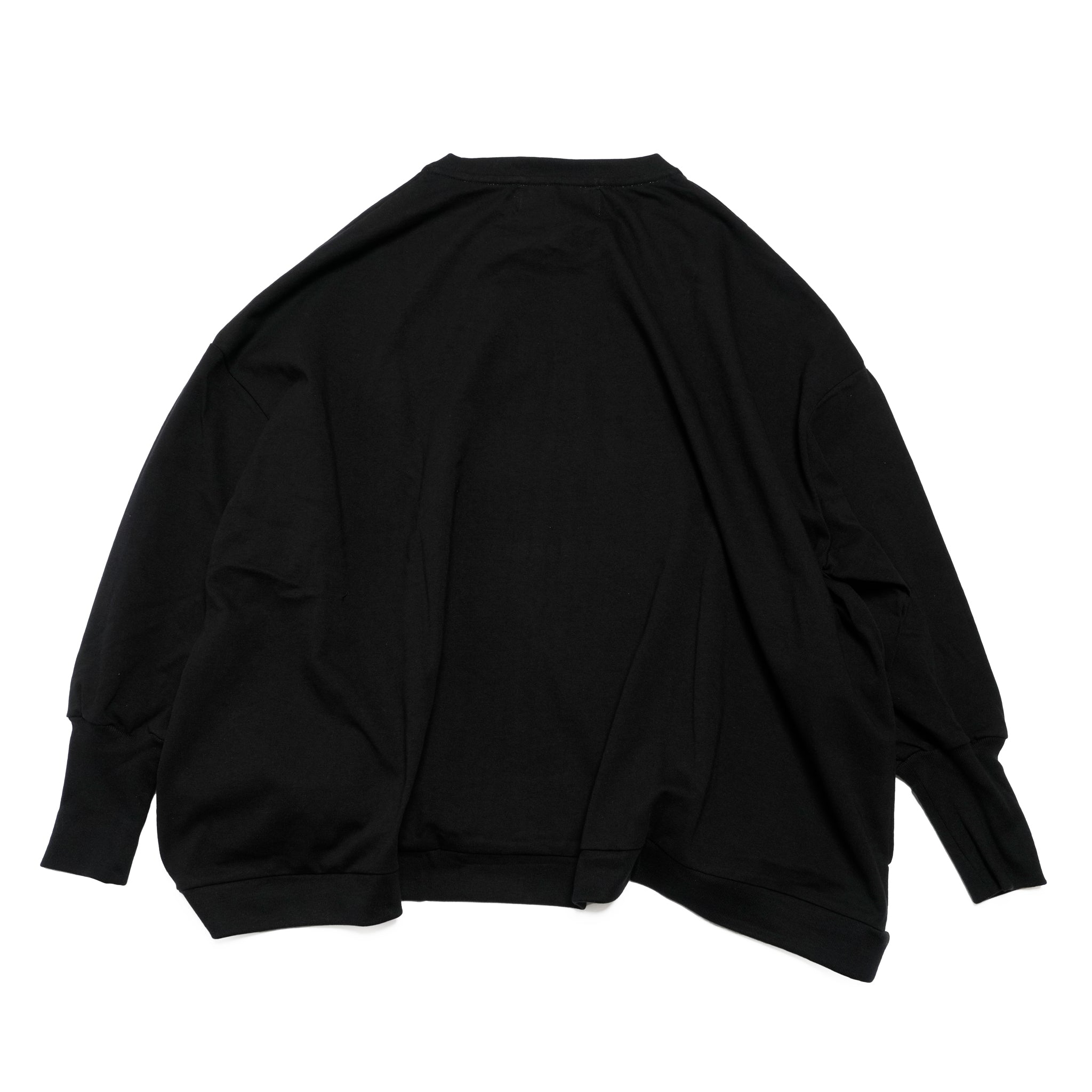 CHAO:S HEAD Wide Pullover | Color_Black | No_bsd25aw-20b_black【BEDSIDEDRAMA_ベッドサイドドラマ】