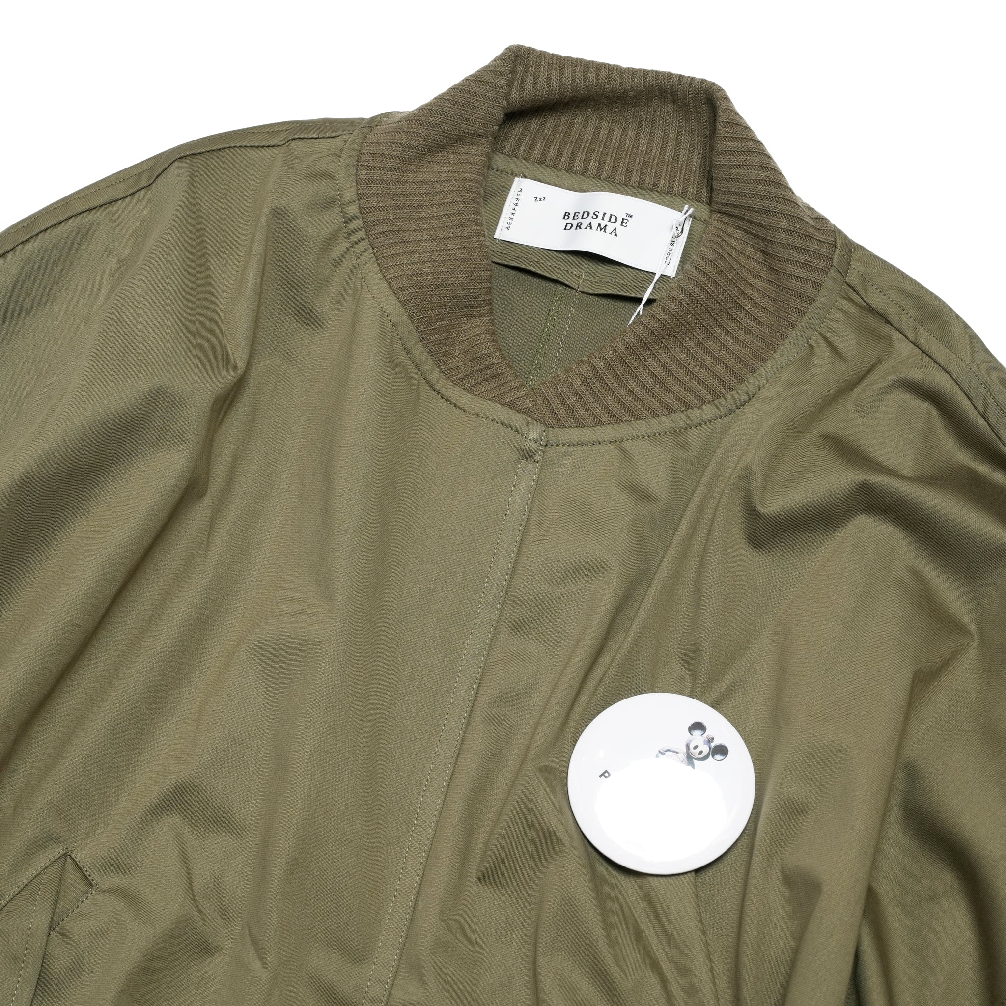 MA-1 Pullover | Color_Khaki | No_bsd25aw-14_khaki【BEDSIDEDRAMA_ベッドサイドドラマ】