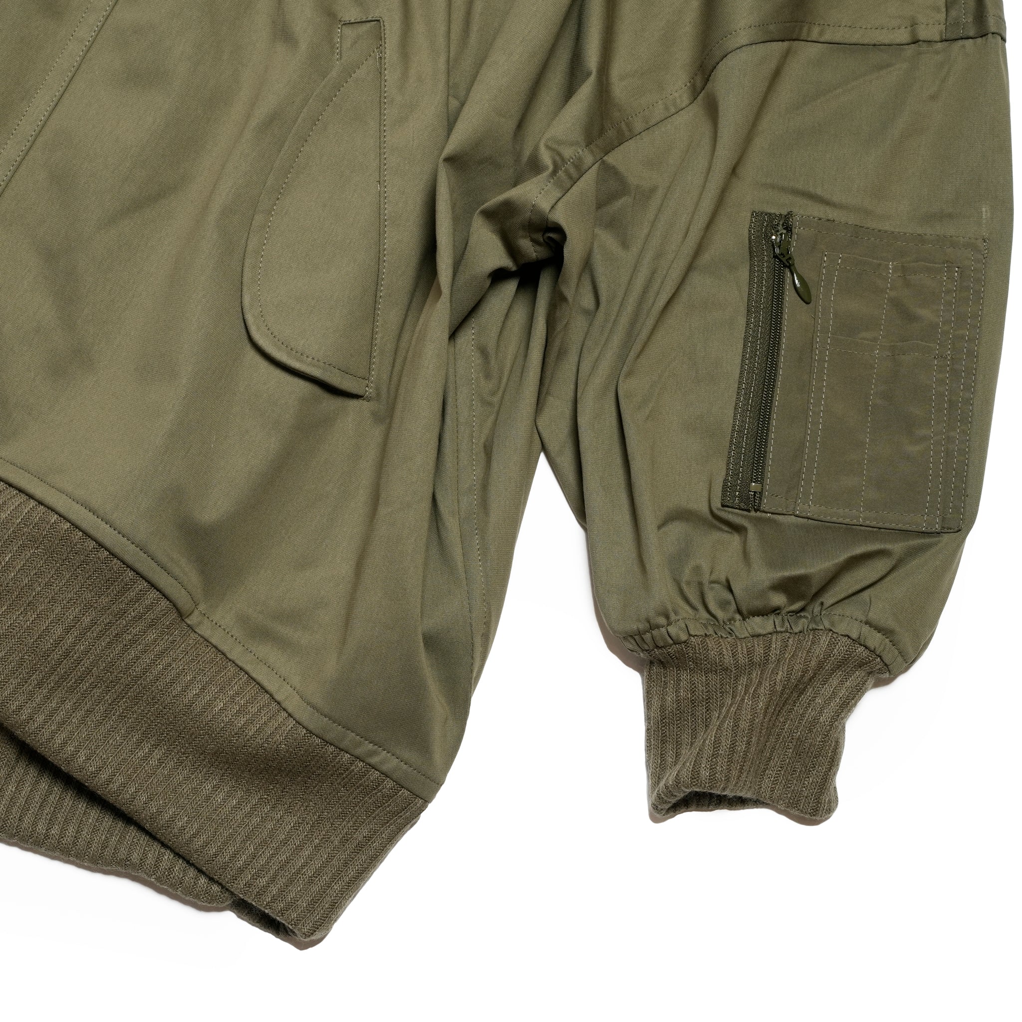 MA-1 Pullover | Color_Khaki | No_bsd25aw-14_khaki【BEDSIDEDRAMA_ベッドサイドドラマ】