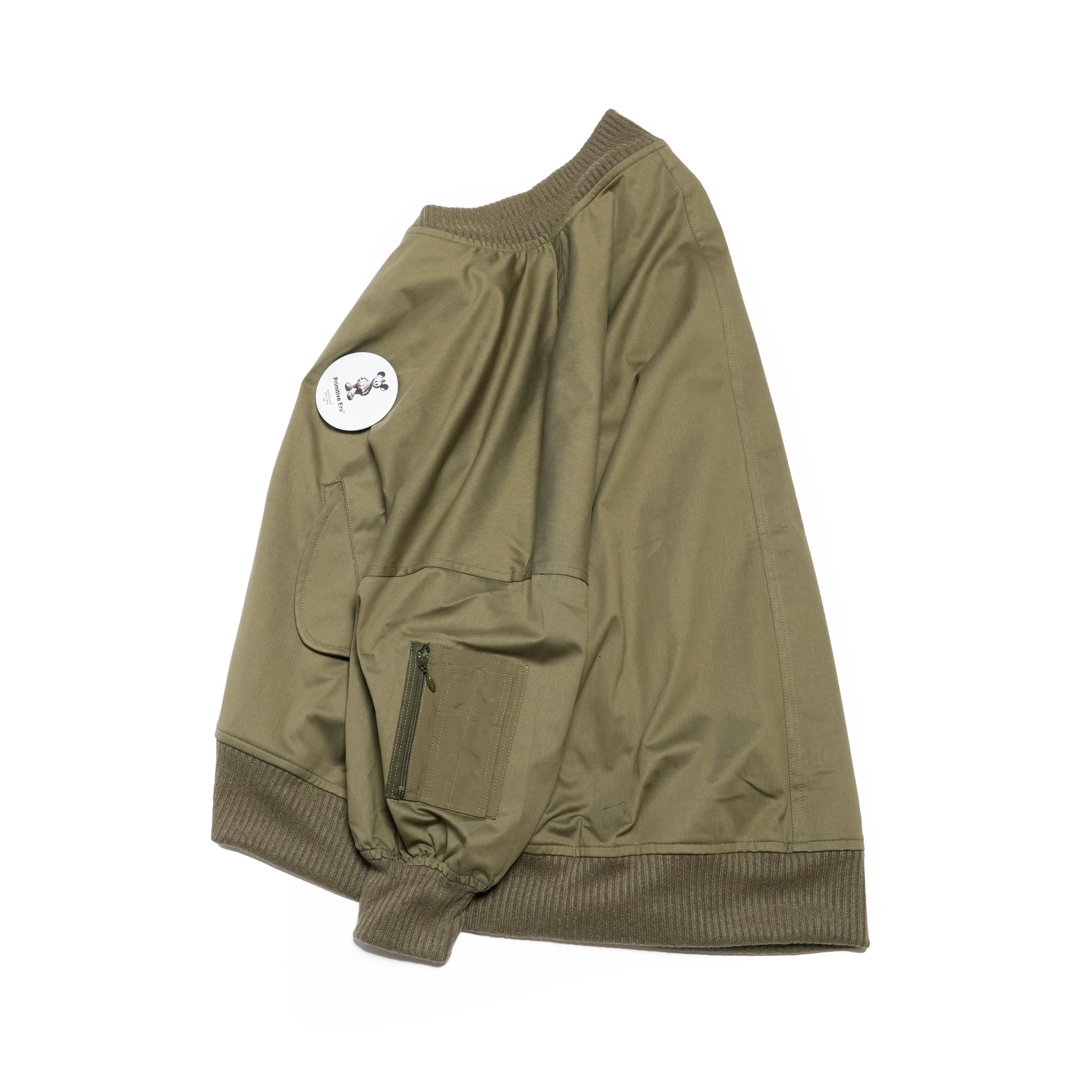 MA-1 Pullover | Color_Khaki | No_bsd25aw-14_khaki【BEDSIDEDRAMA_ベッドサイドドラマ】