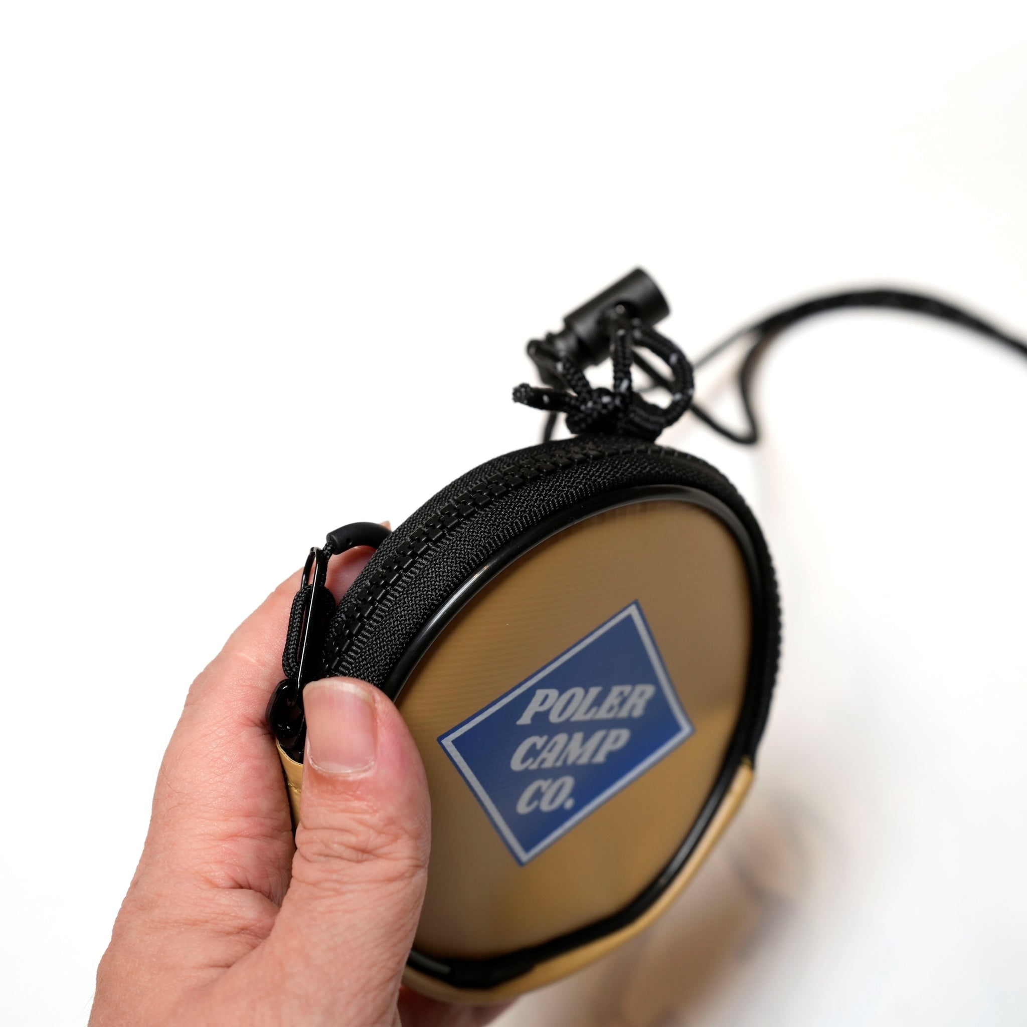 HIGH&DRY PVC ROUND POUCH | Color:Beige【POLER_ポーラー】【ネコポス選択可能】