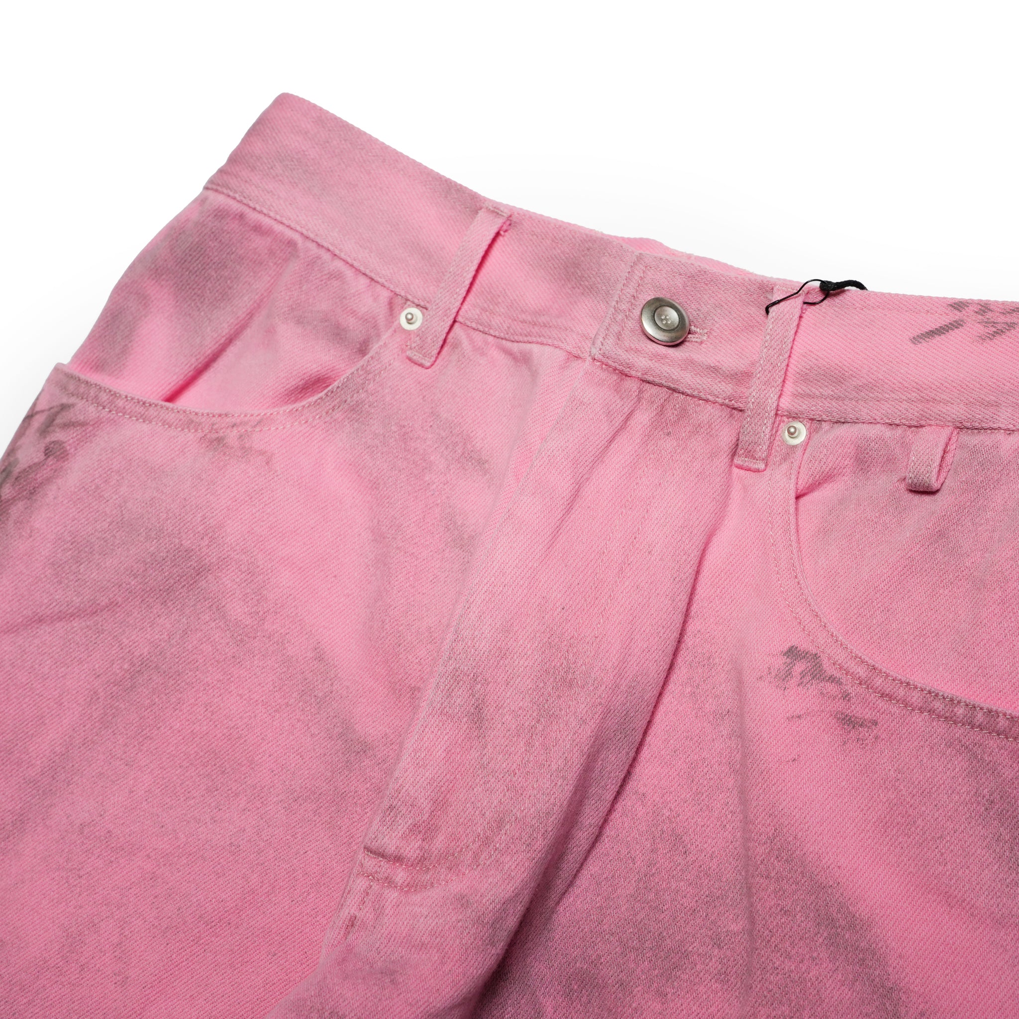 Pla25ssp09_Dirty Pink | Side line dirty pants | Color:Dirty Pink【PLATEAU STUDIO_プラトー スタジオ】【archive】