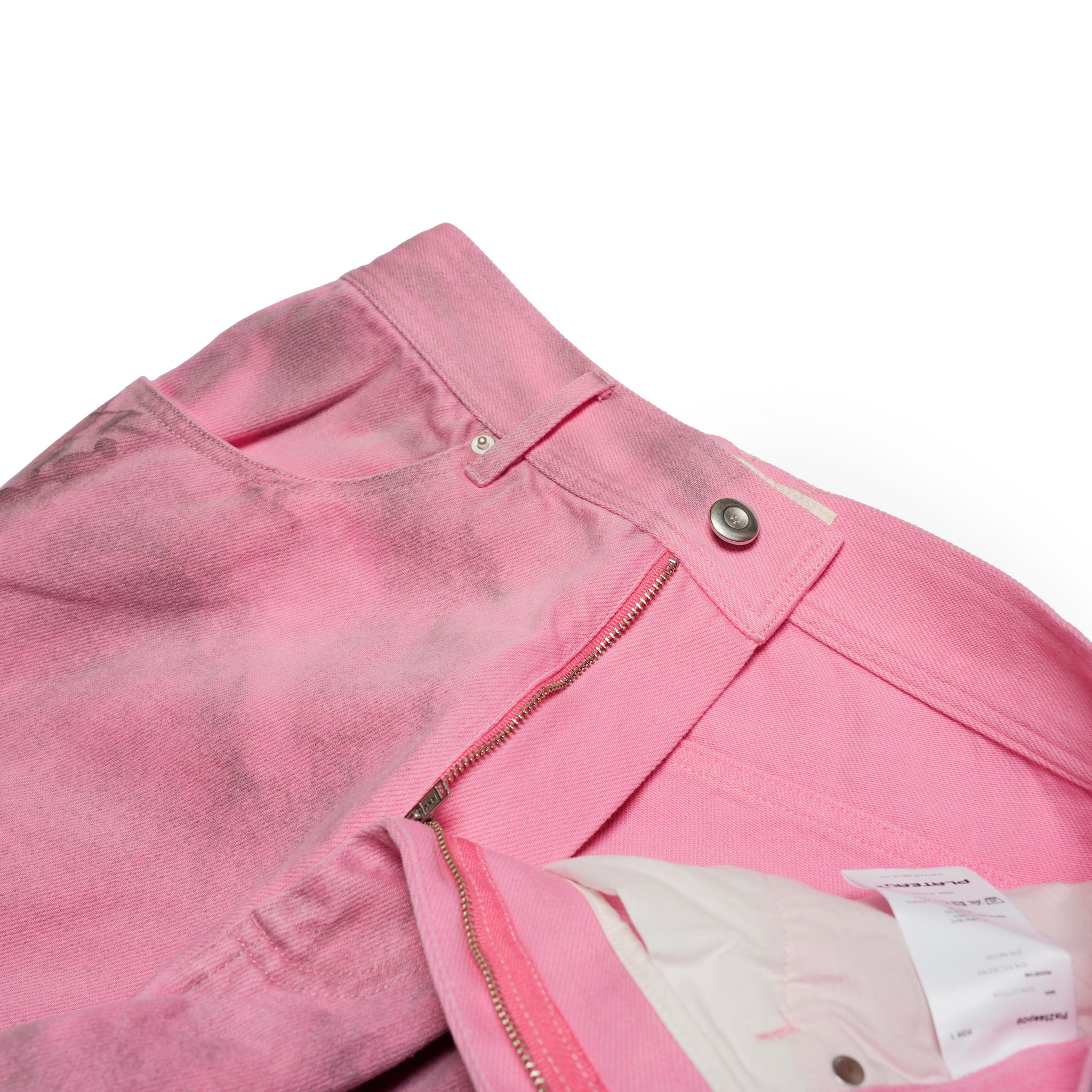 Pla25ssp09_Dirty Pink | Side line dirty pants | Color:Dirty Pink【PLATEAU STUDIO_プラトー スタジオ】【archive】