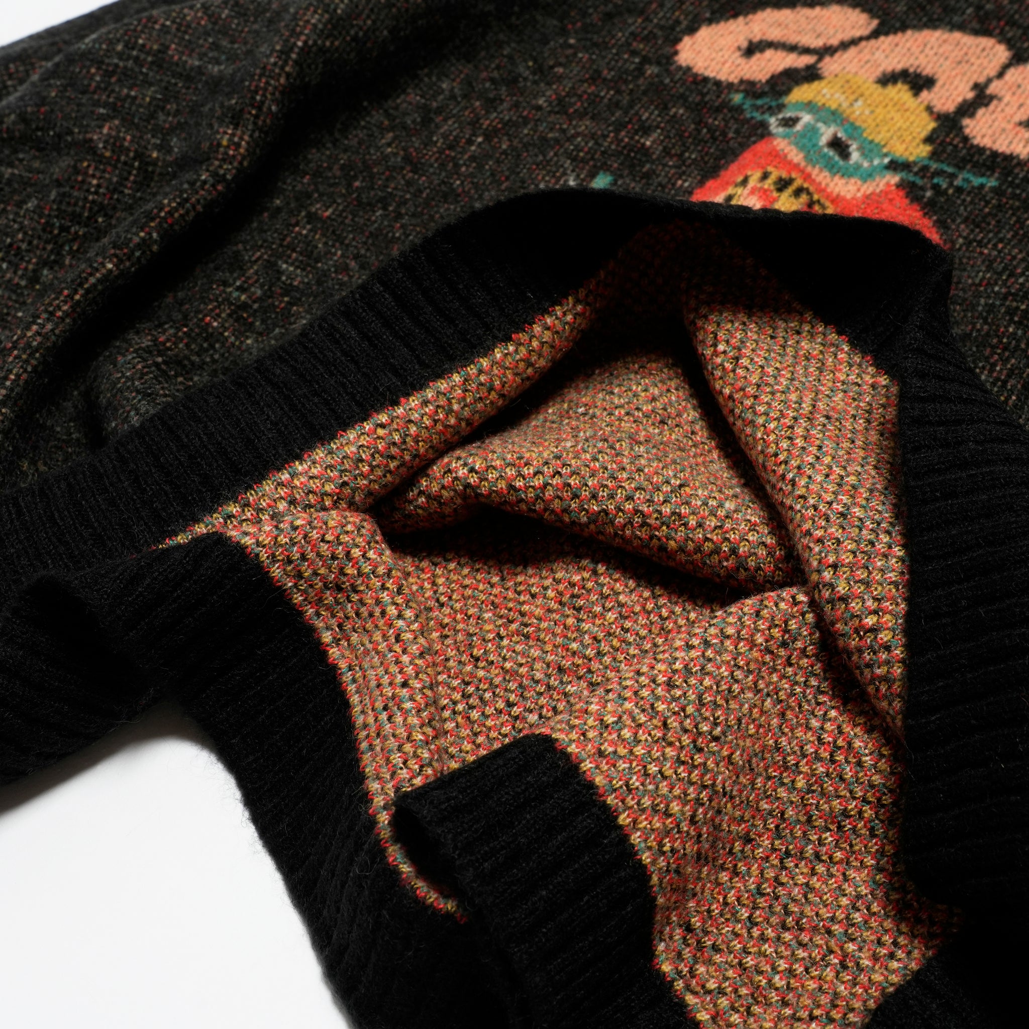 GOD Only Knows Knit Sweater | Color_Black | No_bsd25aw-08_black【BEDSIDEDRAMA_ベッドサイドドラマ】