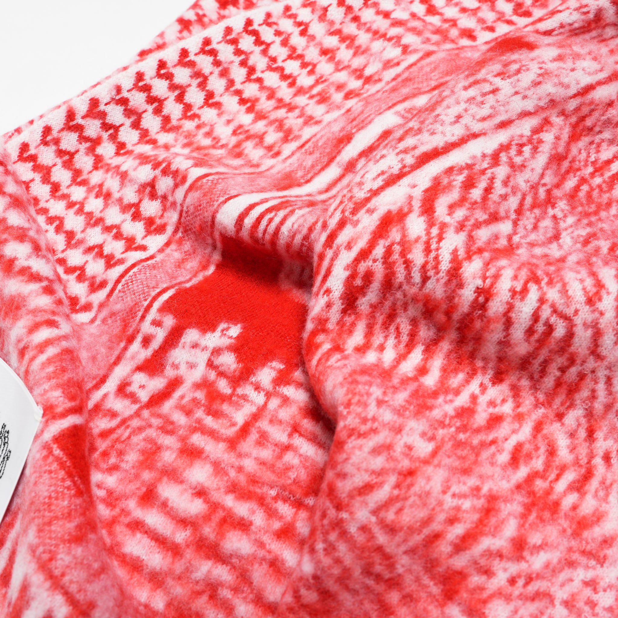 STAR SCHMUG STOLE | Color_Red | No_sf25aw-13_red【STOF_ストフ】