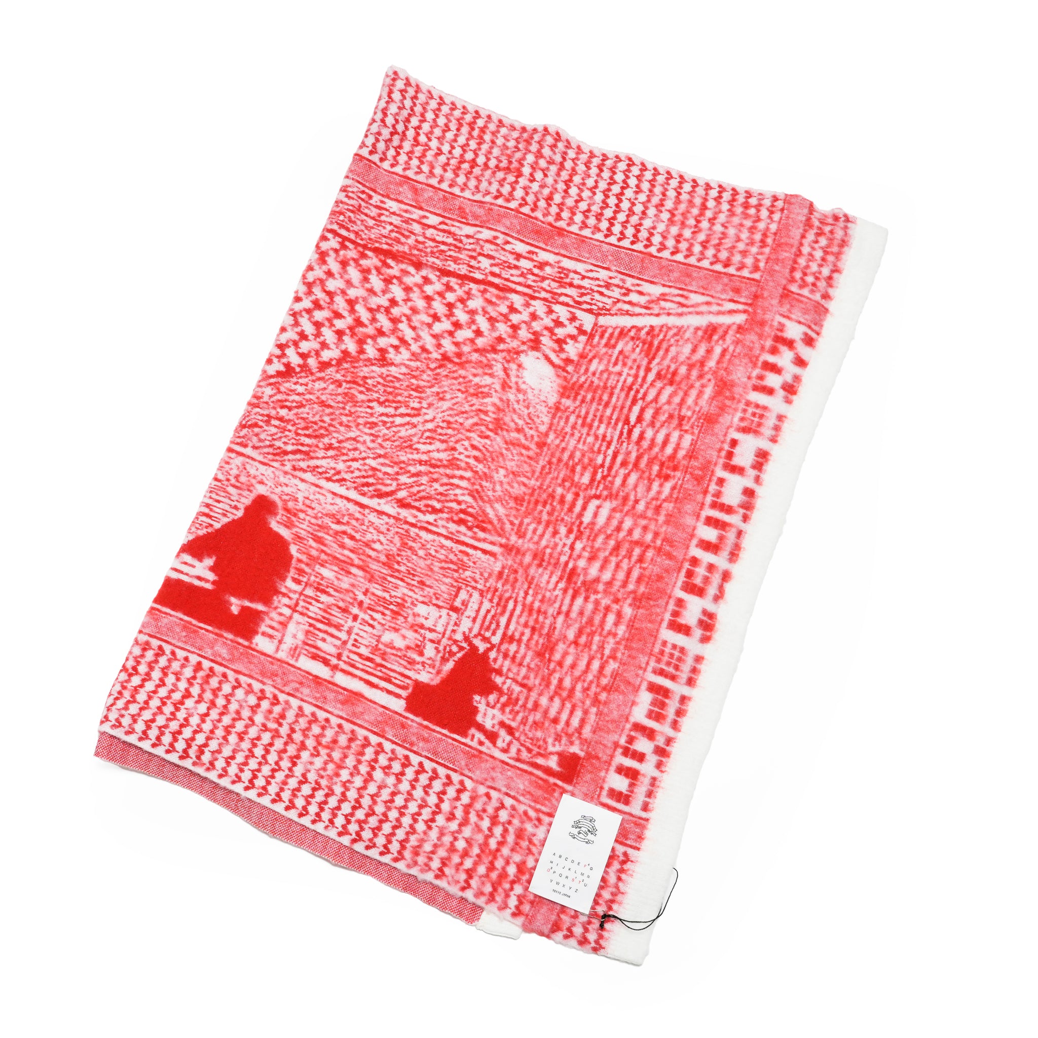 STAR SCHMUG STOLE | Color_Red | No_sf25aw-13_red【STOF_ストフ】
