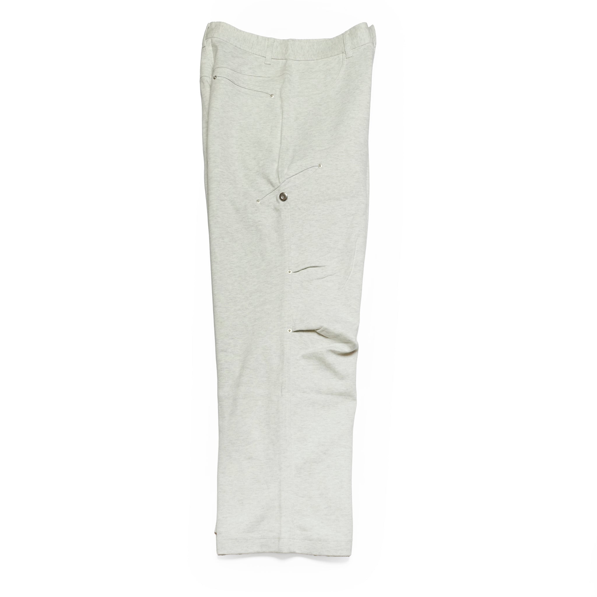 Pla25ssp11_Light Grey | Sweat cargo pants | Color:Light Grey【PLATEAU STUDIO_プラトー スタジオ】【archive】