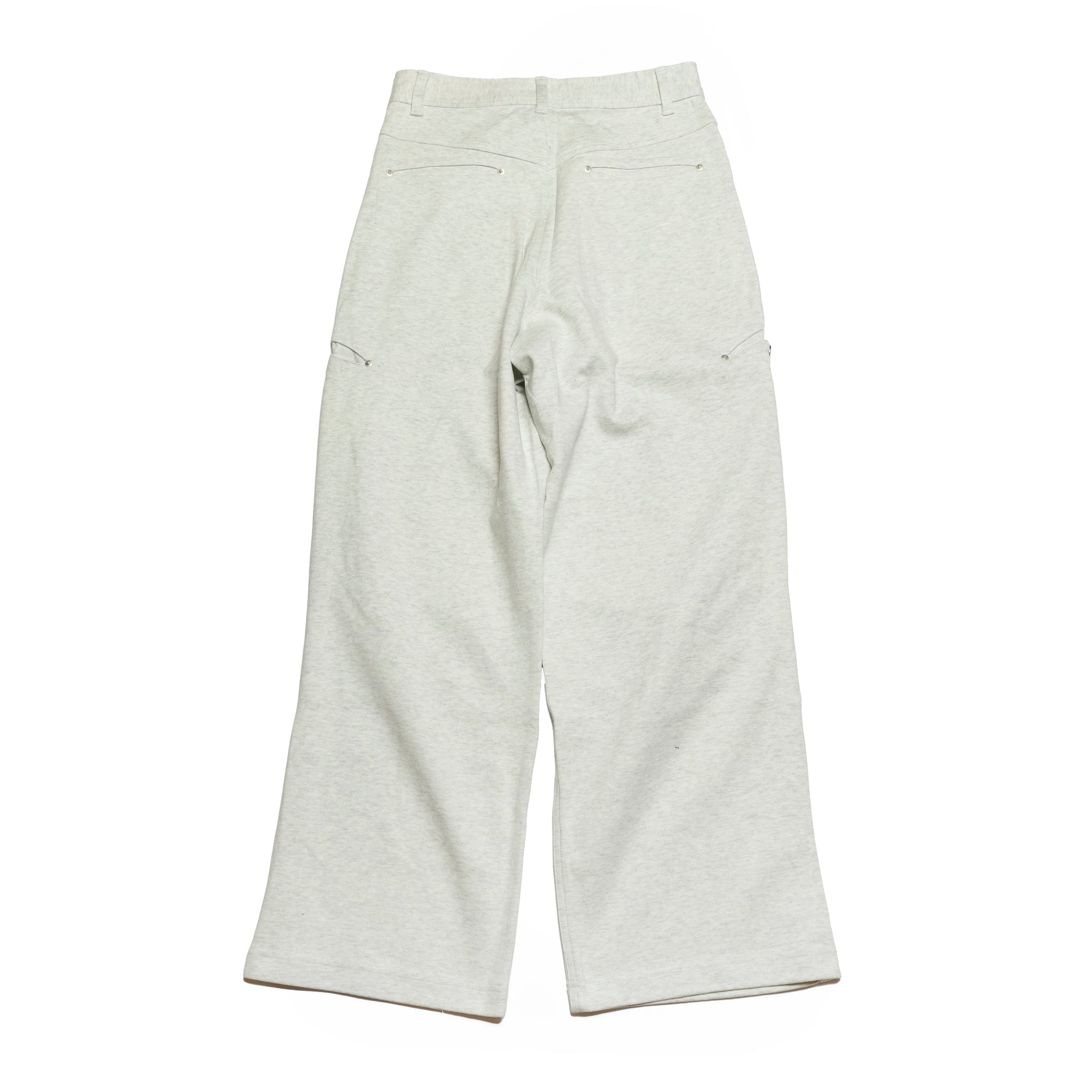 Pla25ssp11_Light Grey | Sweat cargo pants | Color:Light Grey【PLATEAU STUDIO_プラトー スタジオ】【archive】