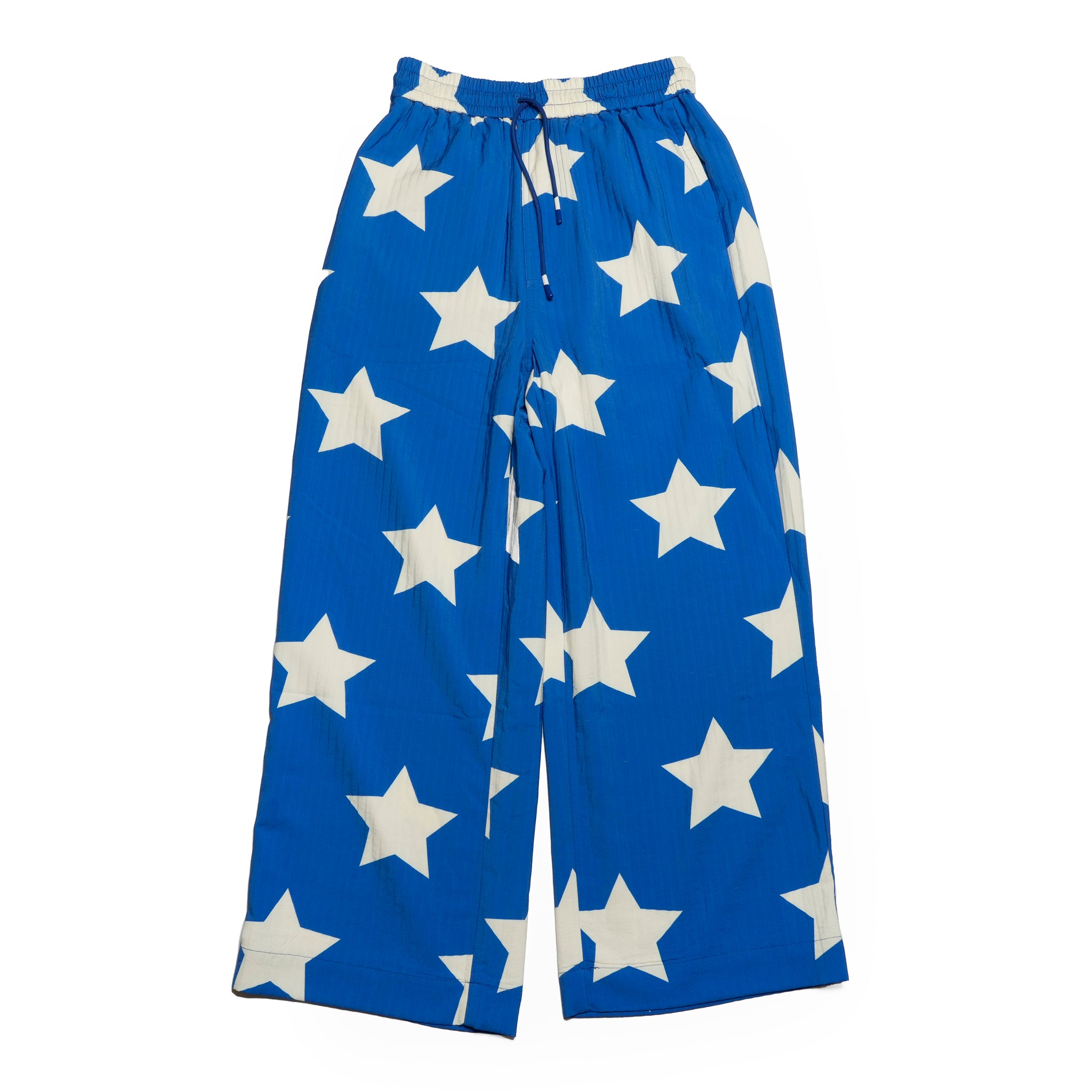 Pla25ssp01_Blue | Star pajama pants | Color:Blue【PLATEAU STUDIO_プラトー スタジオ】【archive】