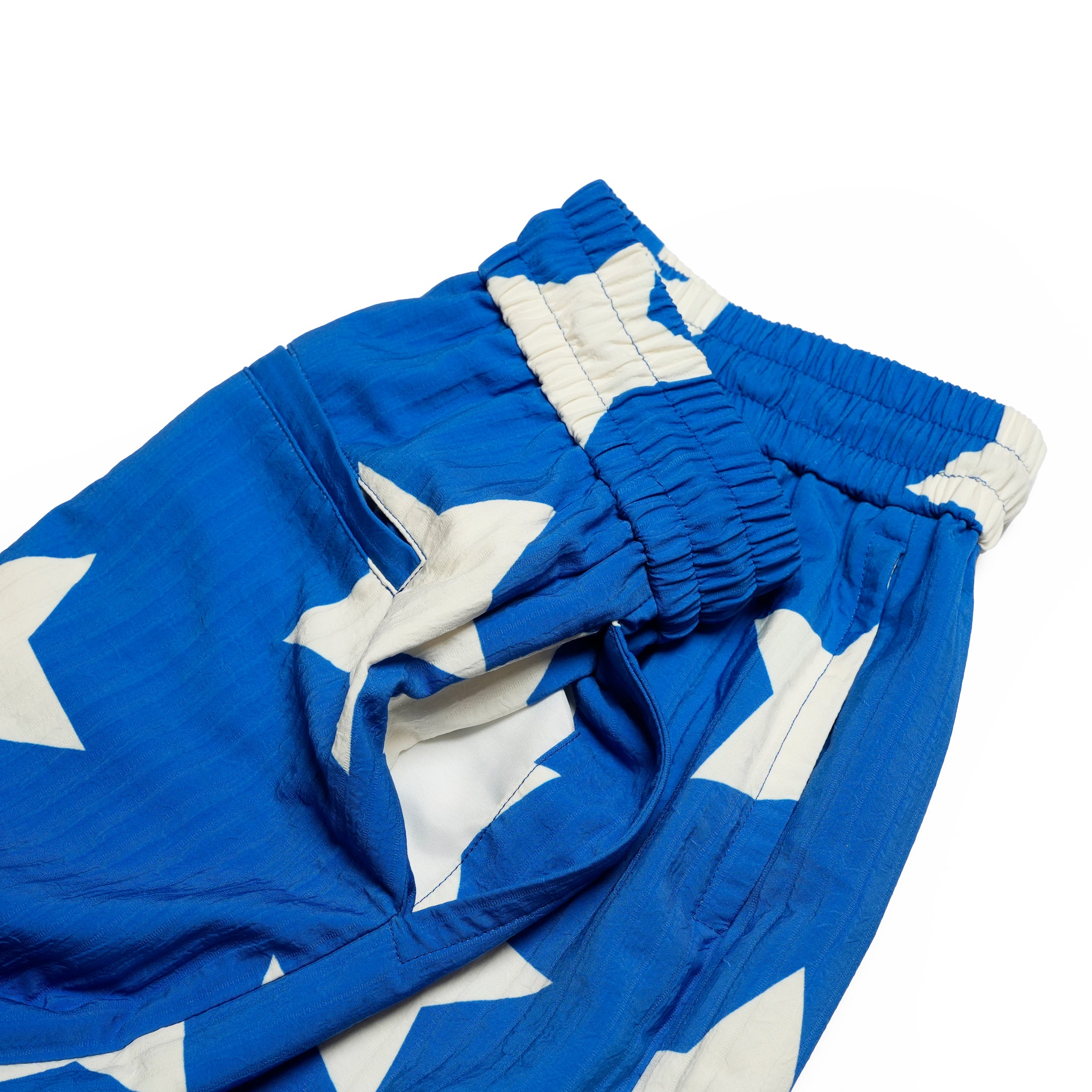 Pla25ssp01_Blue | Star pajama pants | Color:Blue【PLATEAU STUDIO_プラトー スタジオ】【archive】