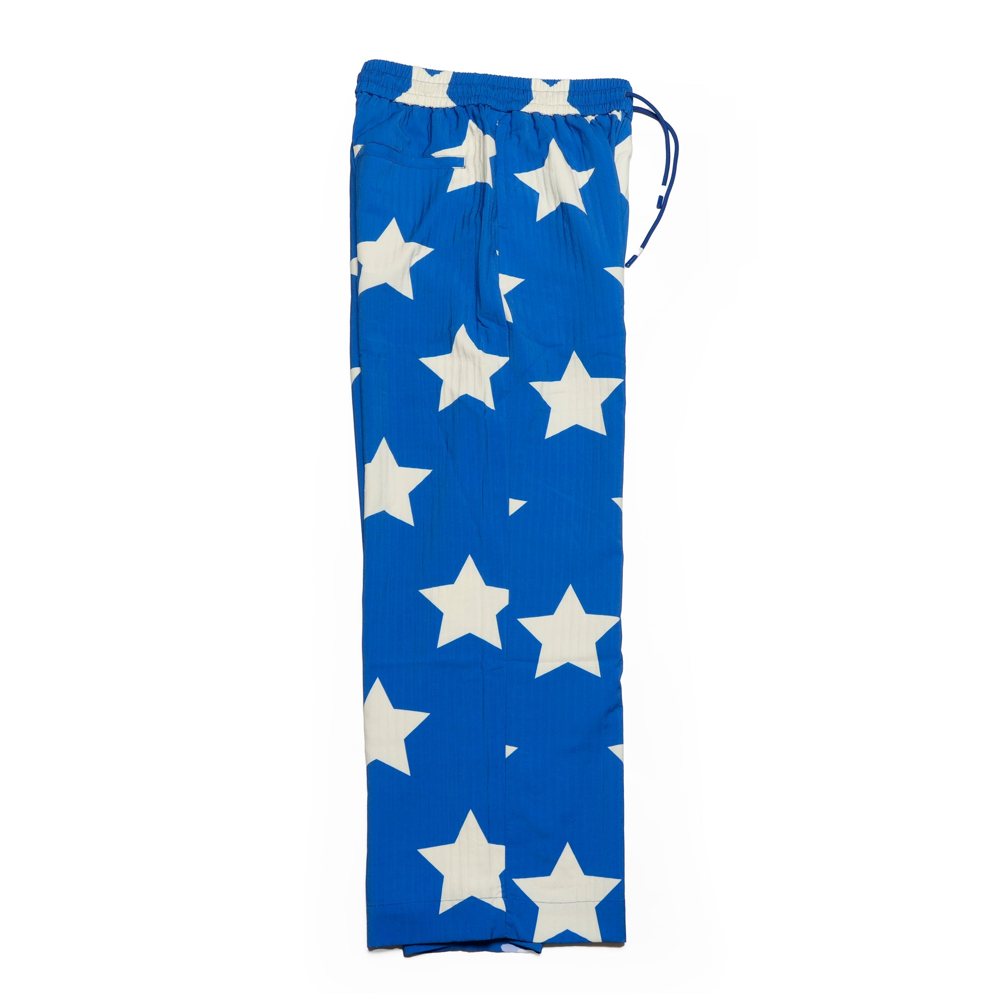 Pla25ssp01_Blue | Star pajama pants | Color:Blue【PLATEAU STUDIO_プラトー スタジオ】【archive】