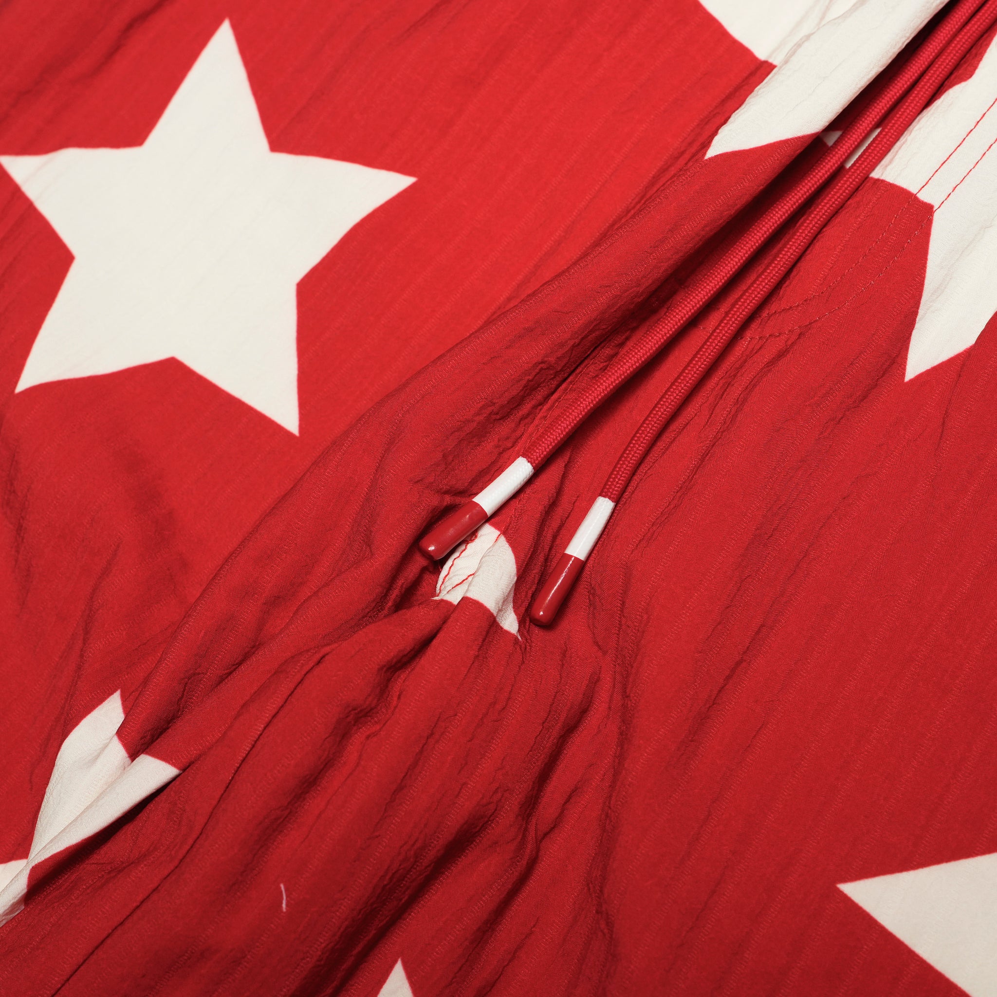 Pla25ssp02_Red | Star pajama pants | Color:Red【PLATEAU STUDIO_プラトー スタジオ】【archive】