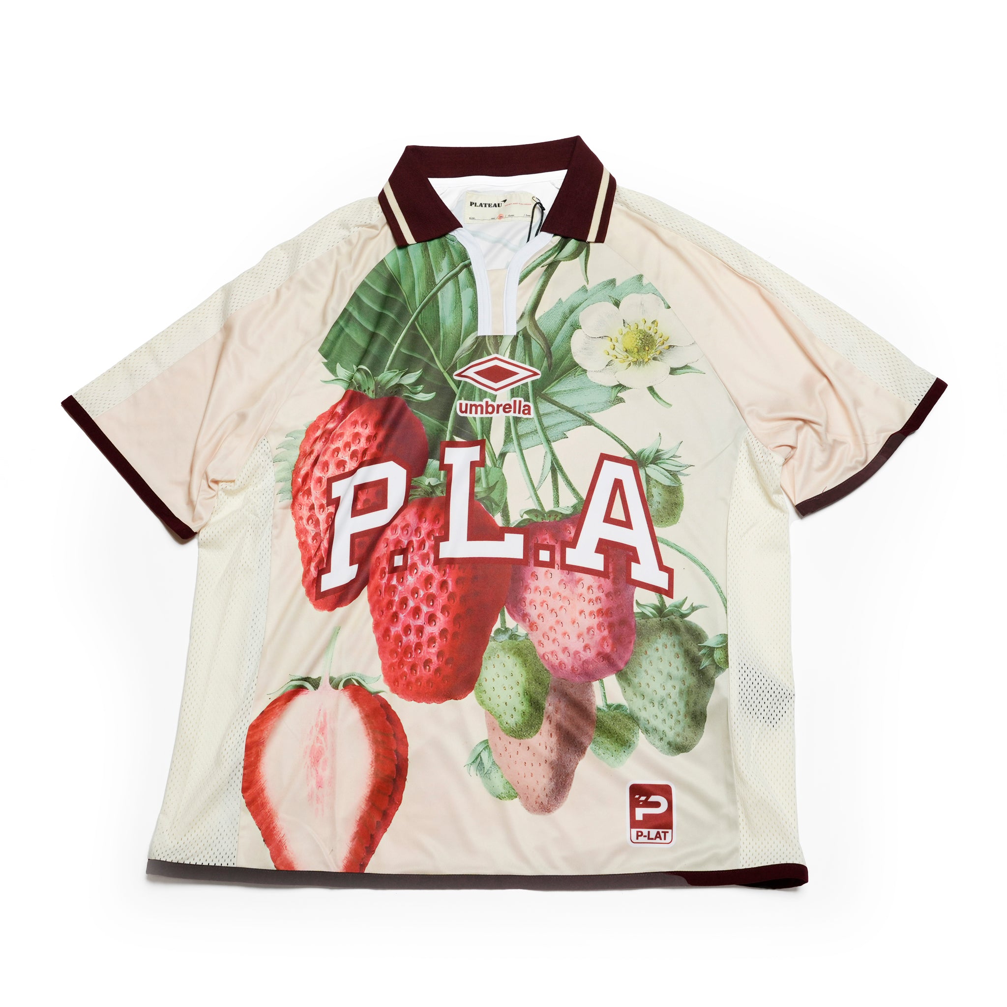 Pla25sst11_Print | Strawberry jersey | Color:Print【PLATEAU STUDIO_プラトー スタジオ】【archive】