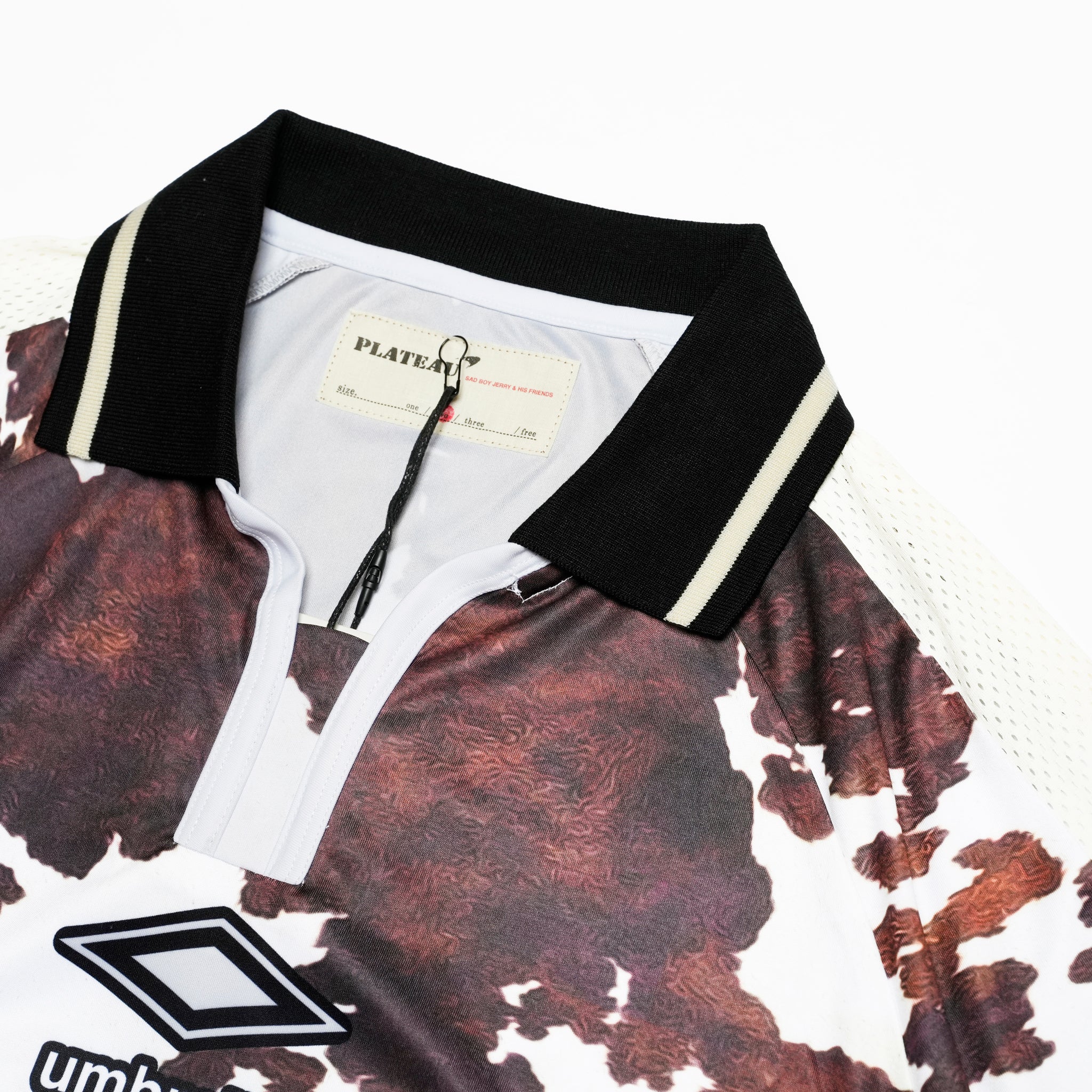 Pla25sst09_Print | Cowhide jersey | Color:Print【PLATEAU STUDIO_プラトー スタジオ】【archive】