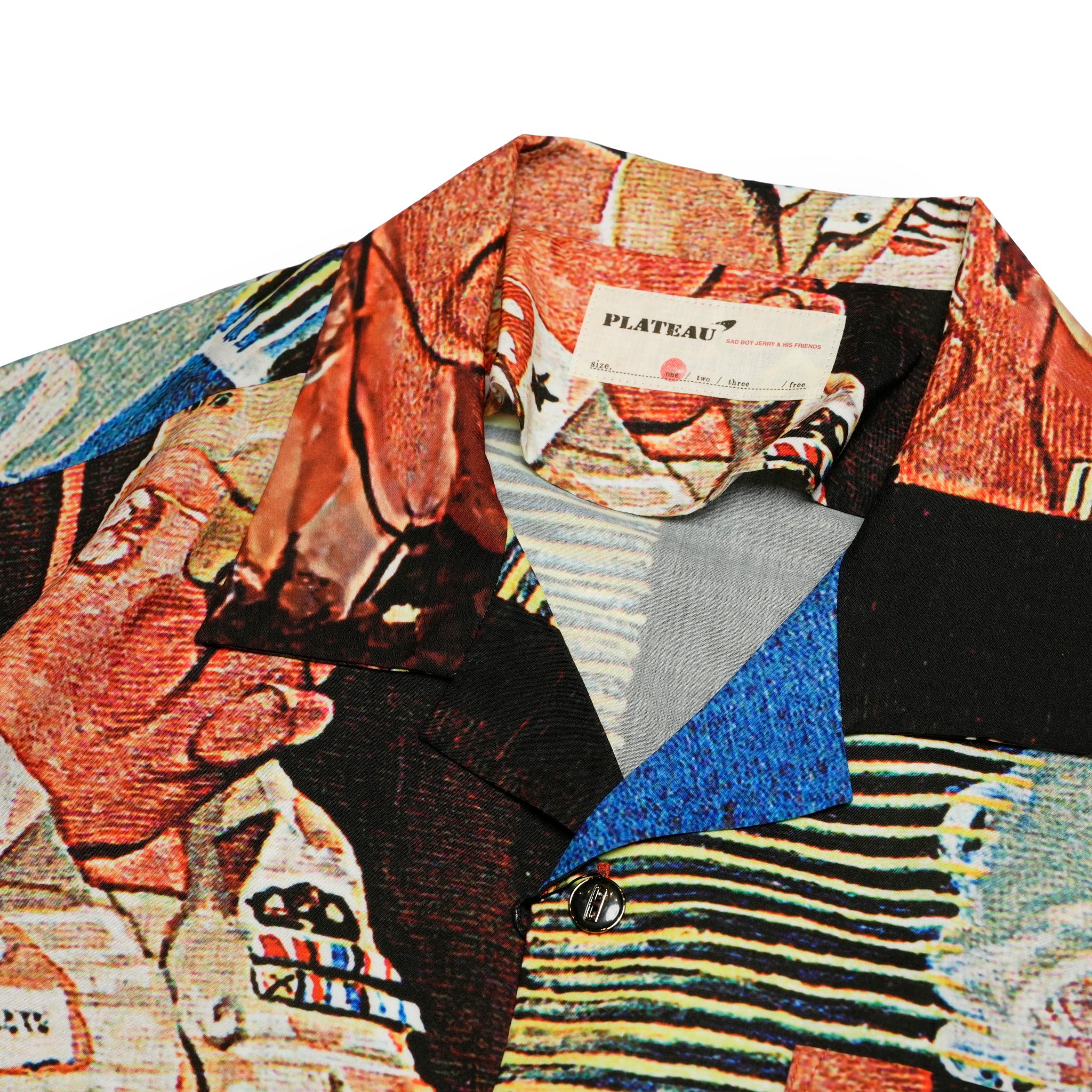 Pla25sst02_Print | Erotic shirt | Color:Print【PLATEAU STUDIO_プラトー スタジオ】