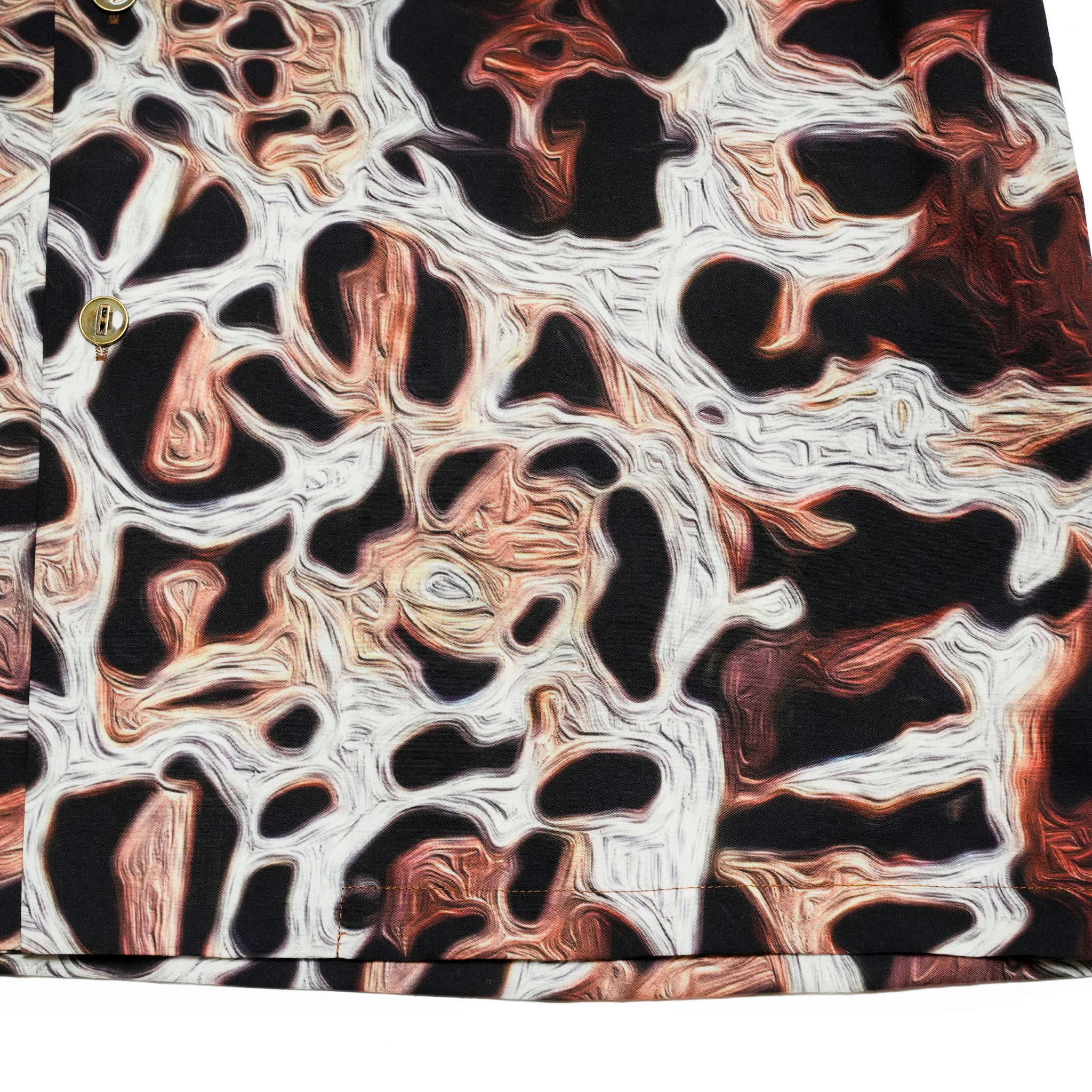 Pla25sst03_Print | Leopard printed shirt | Color:Print【PLATEAU STUDIO_プラトー スタジオ】