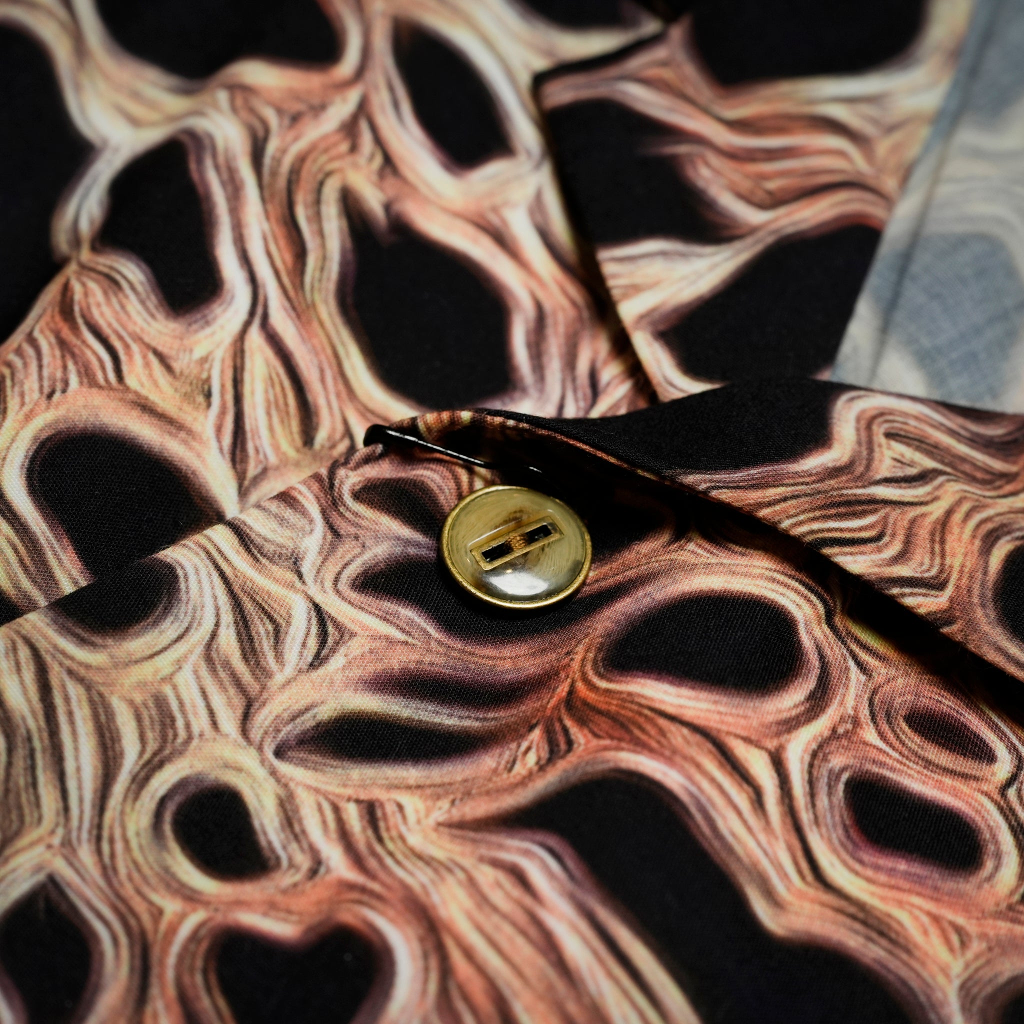 Pla25sst03_Print | Leopard printed shirt | Color:Print【PLATEAU STUDIO_プラトー スタジオ】