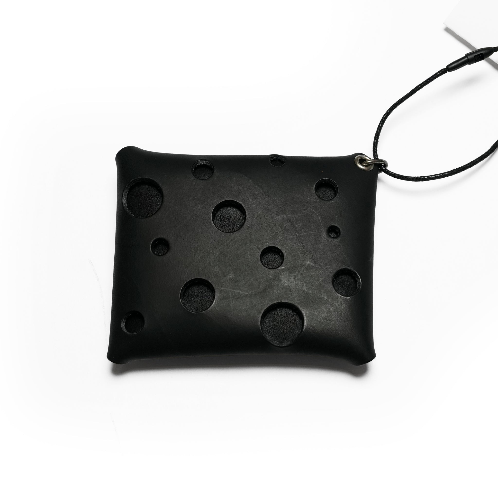 Pla25ssac16_Black | Cheese coin case | Color:Black【PLATEAU STUDIO_プラトー スタジオ】【ネコポス選択可能】