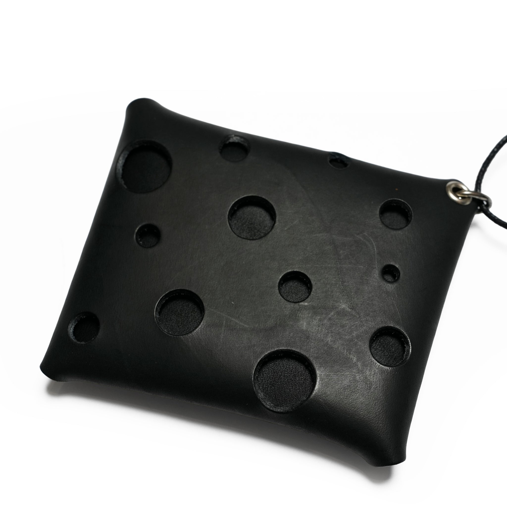 Pla25ssac16_Black | Cheese coin case | Color:Black【PLATEAU STUDIO_プラトー スタジオ】【ネコポス選択可能】