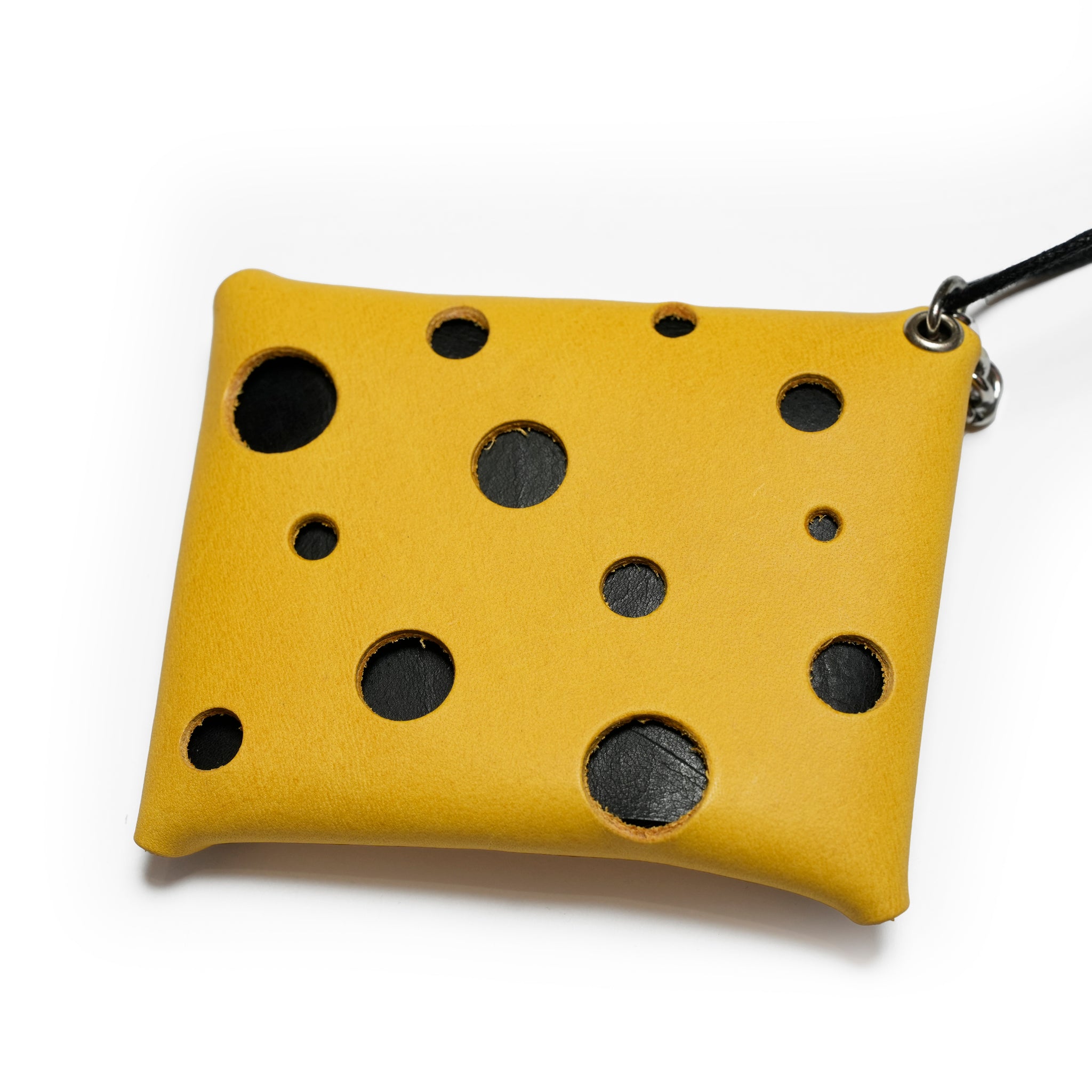 Pla25ssac17_Yellow | Cheese coin case | Color:Yellow【PLATEAU STUDIO_プラトー スタジオ】【ネコポス選択可能】【archive】