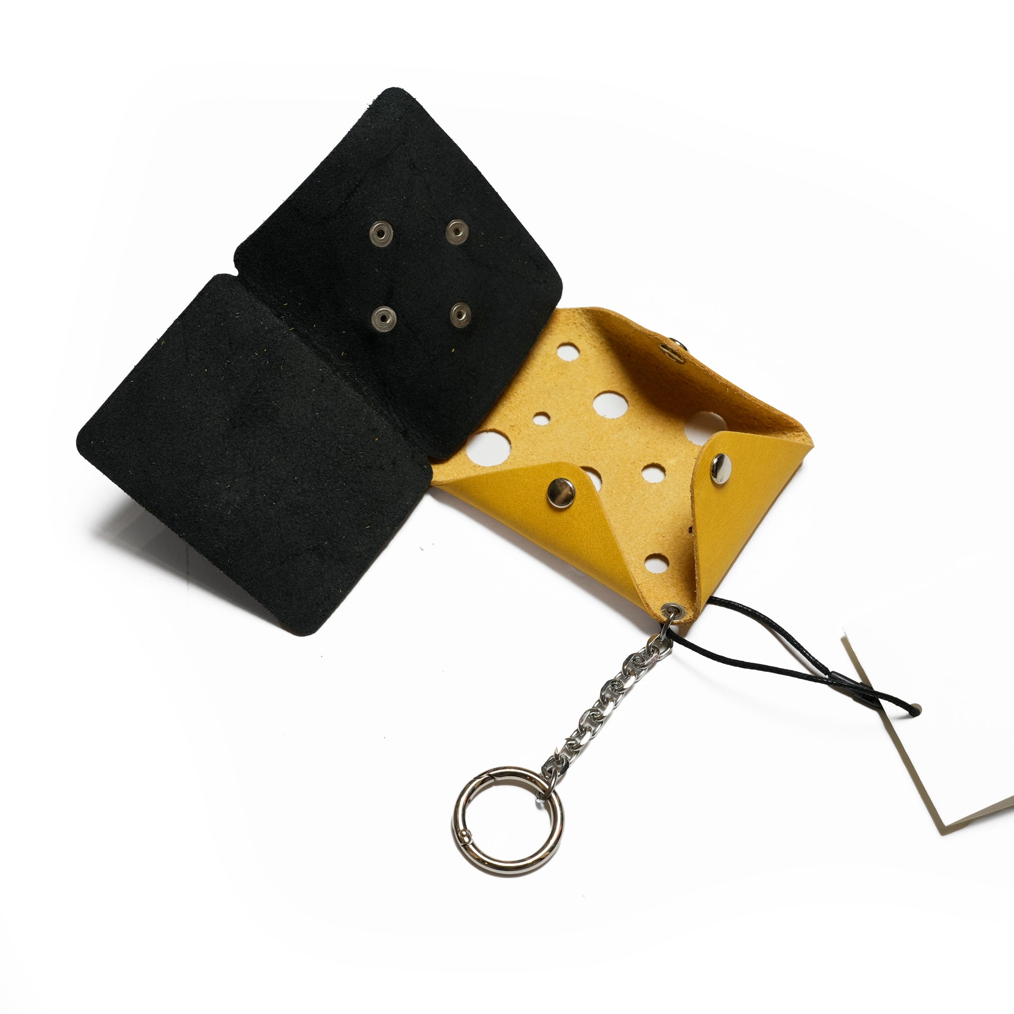 Pla25ssac17_Yellow | Cheese coin case | Color:Yellow【PLATEAU STUDIO_プラトー スタジオ】【ネコポス選択可能】【archive】