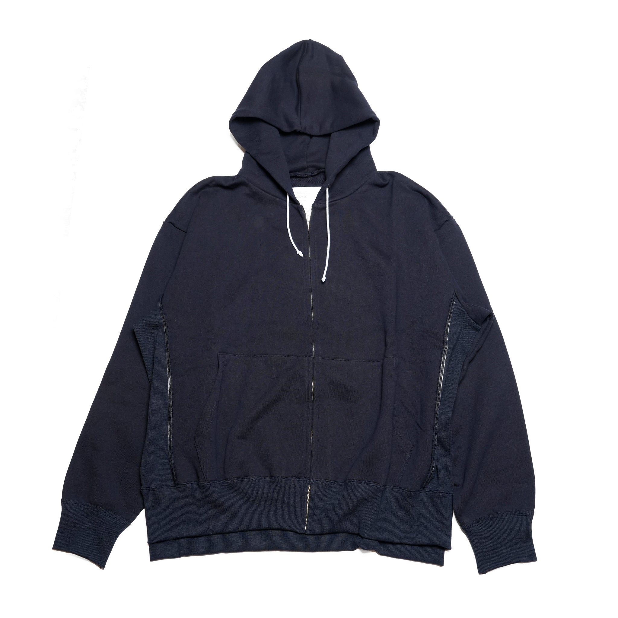 _173_Dark Navy | ジップフーディー | Color:Dark Navy【UNTRACE_アントレース】
