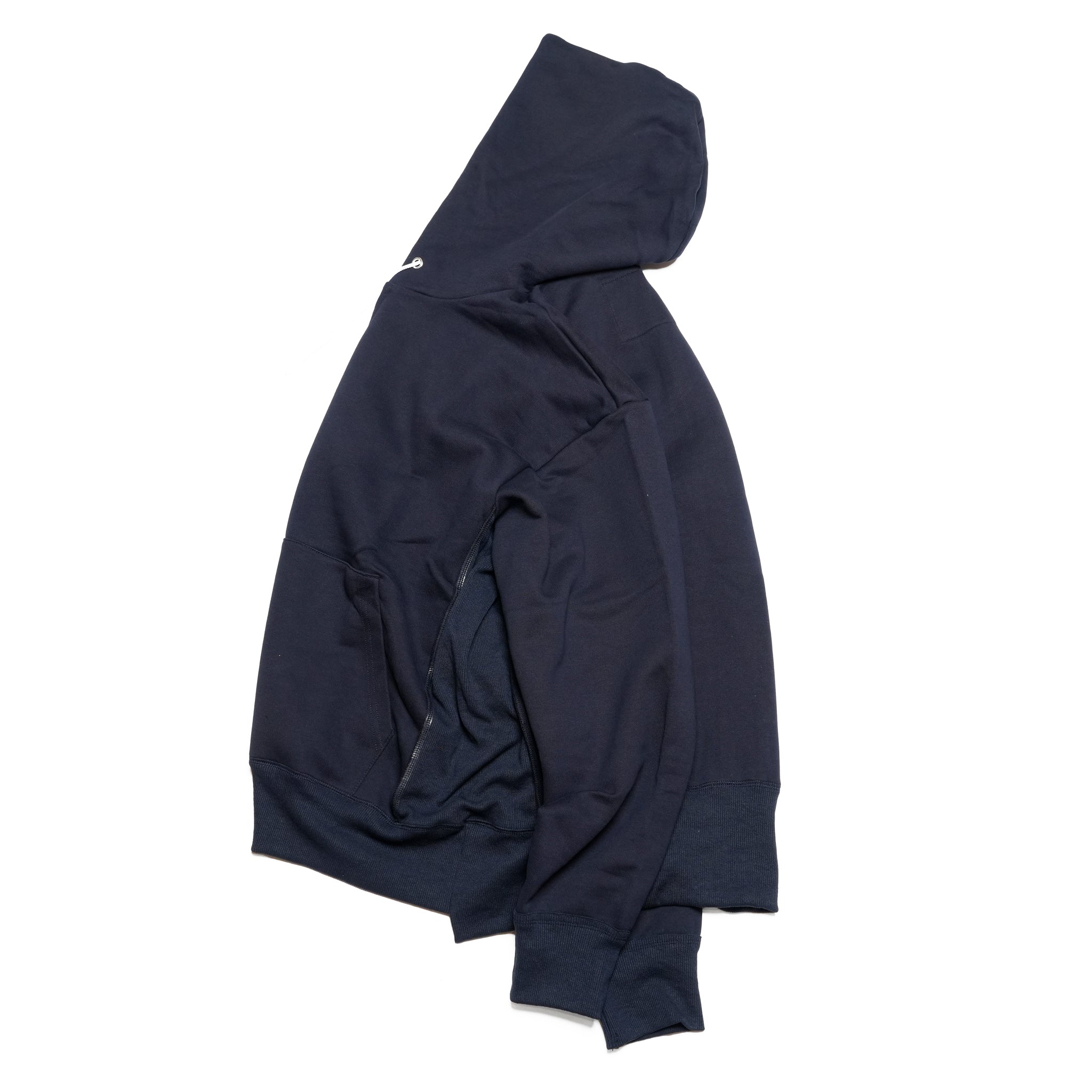 _173_Dark Navy | ジップフーディー | Color:Dark Navy【UNTRACE_アントレース】
