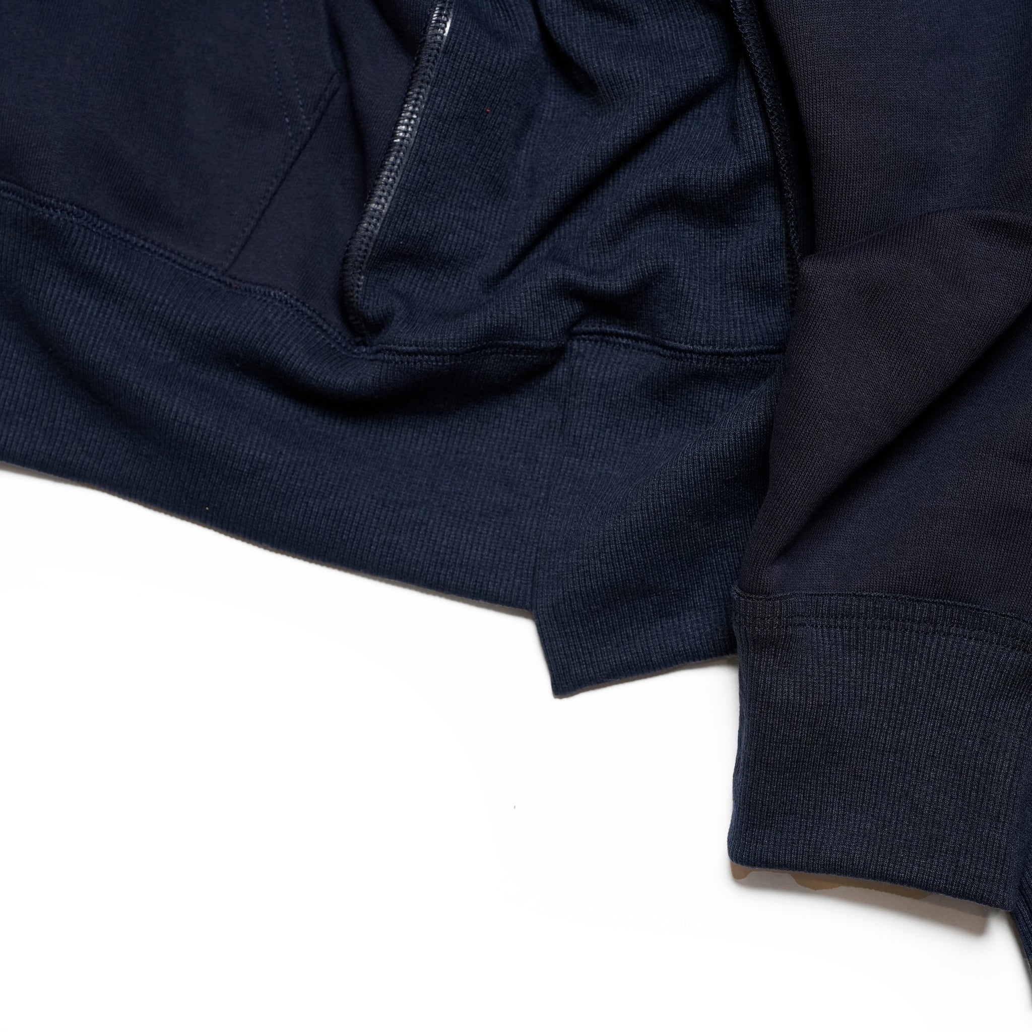 _173_Dark Navy | ジップフーディー | Color:Dark Navy【UNTRACE_アントレース】