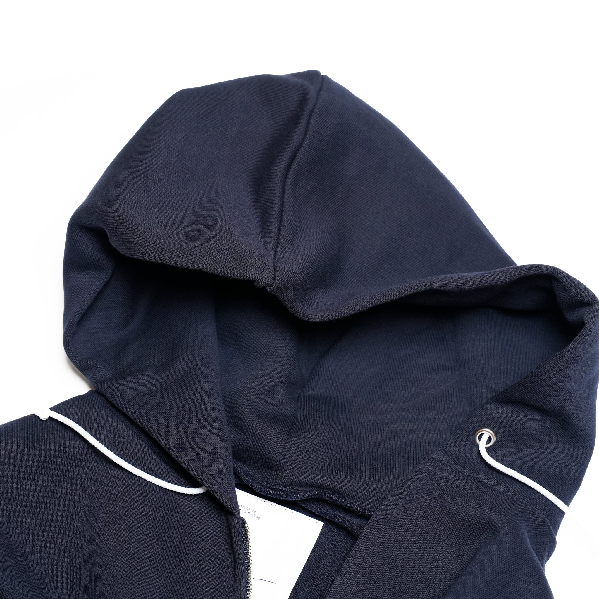_173_Dark Navy | ジップフーディー | Color:Dark Navy【UNTRACE_アントレース】