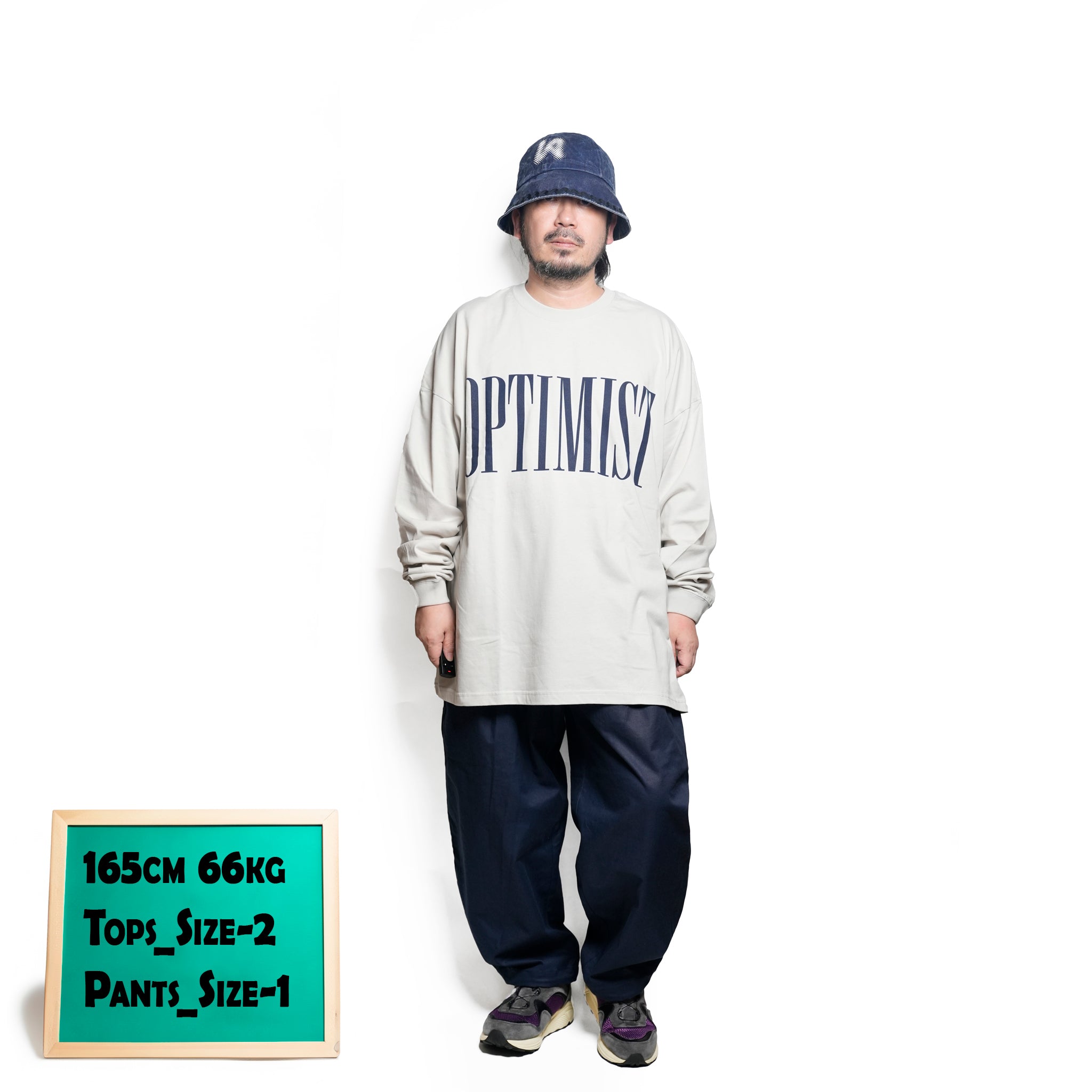 グラフィック tee L/S_2 | Color_Color: Beige | No__212_color: beige【UNTRACE_アントレース】