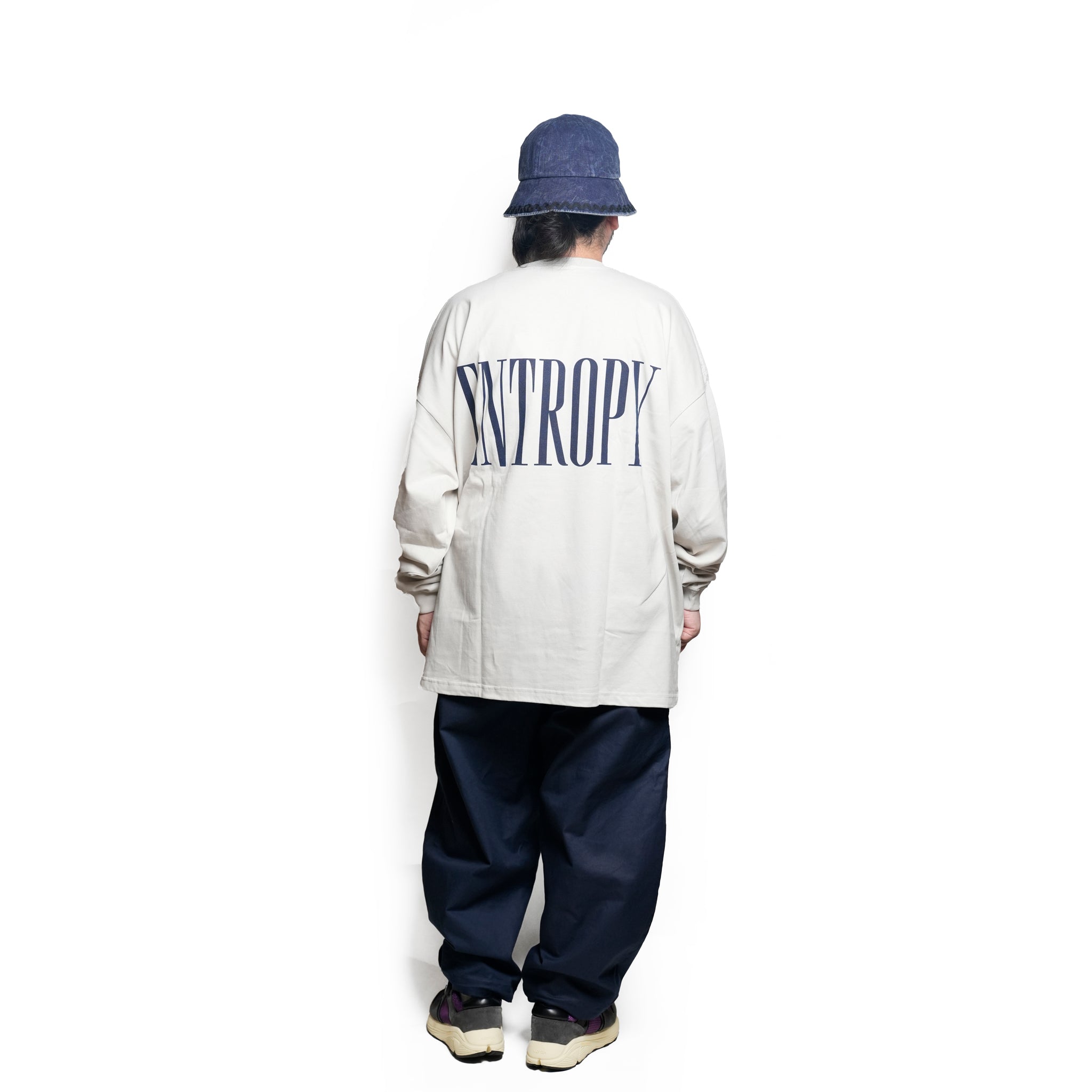 グラフィック tee L/S_2 | Color_Color: Beige | No__212_color: beige【UNTRACE_アントレース】