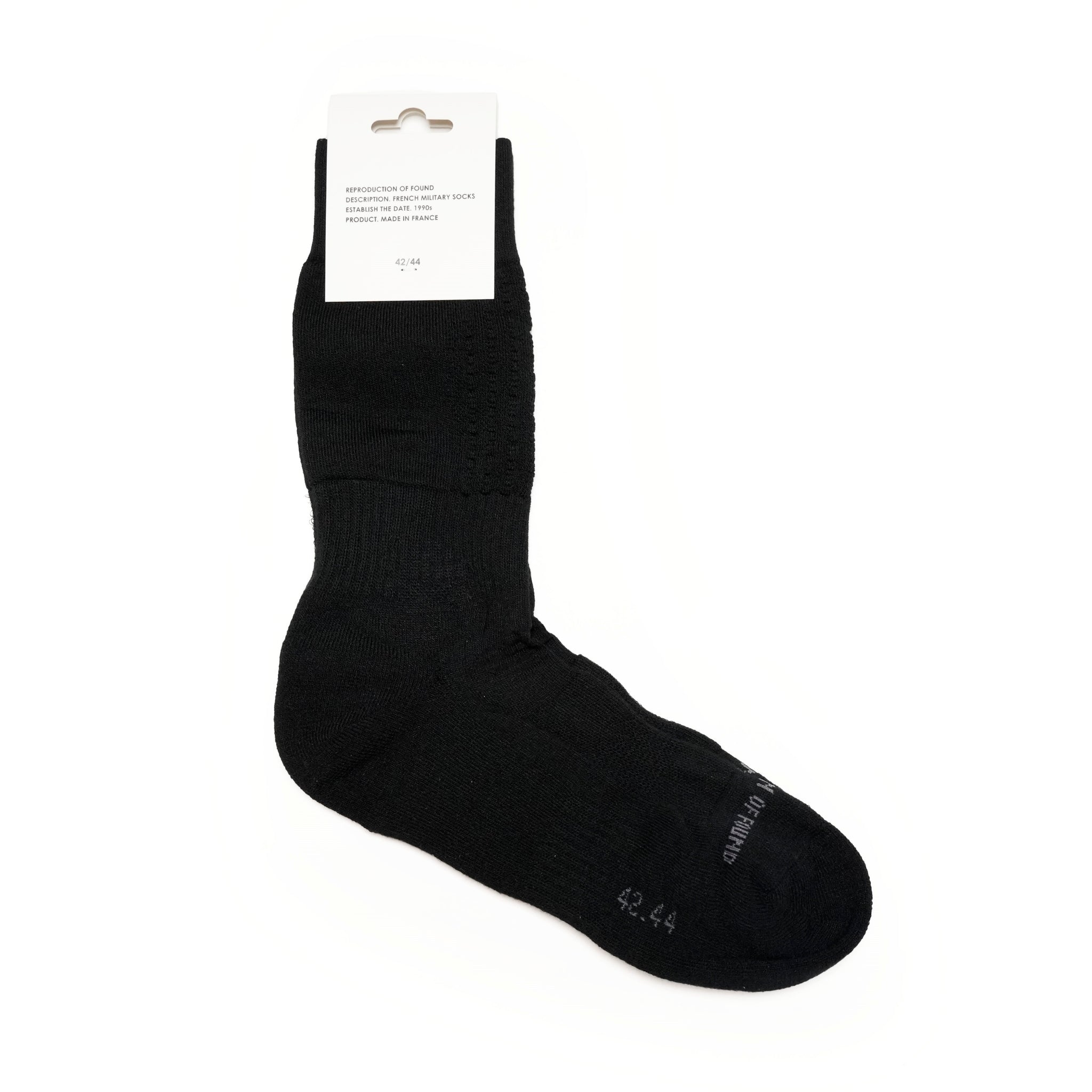 118729455i | FRENCH MILITARY SOCKS | Color:Black【REPRODUCTION OF FOUND_リプロダクションオブファウンド】【ネコポス選択可能】