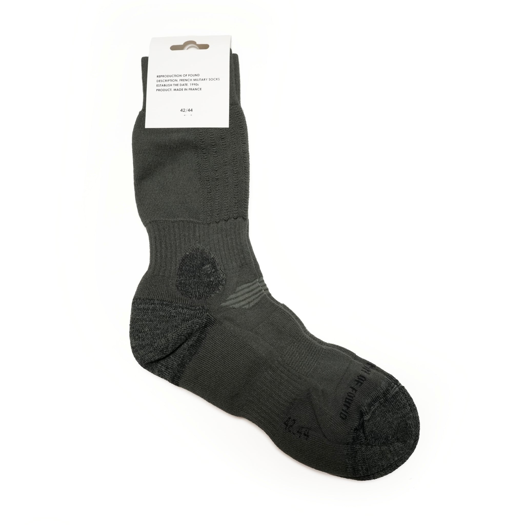 118729455i | FRENCH MILITARY SOCKS | Color:Olive【REPRODUCTION OF FOUND_リプロダクションオブファウンド】【ネコポス選択可能】