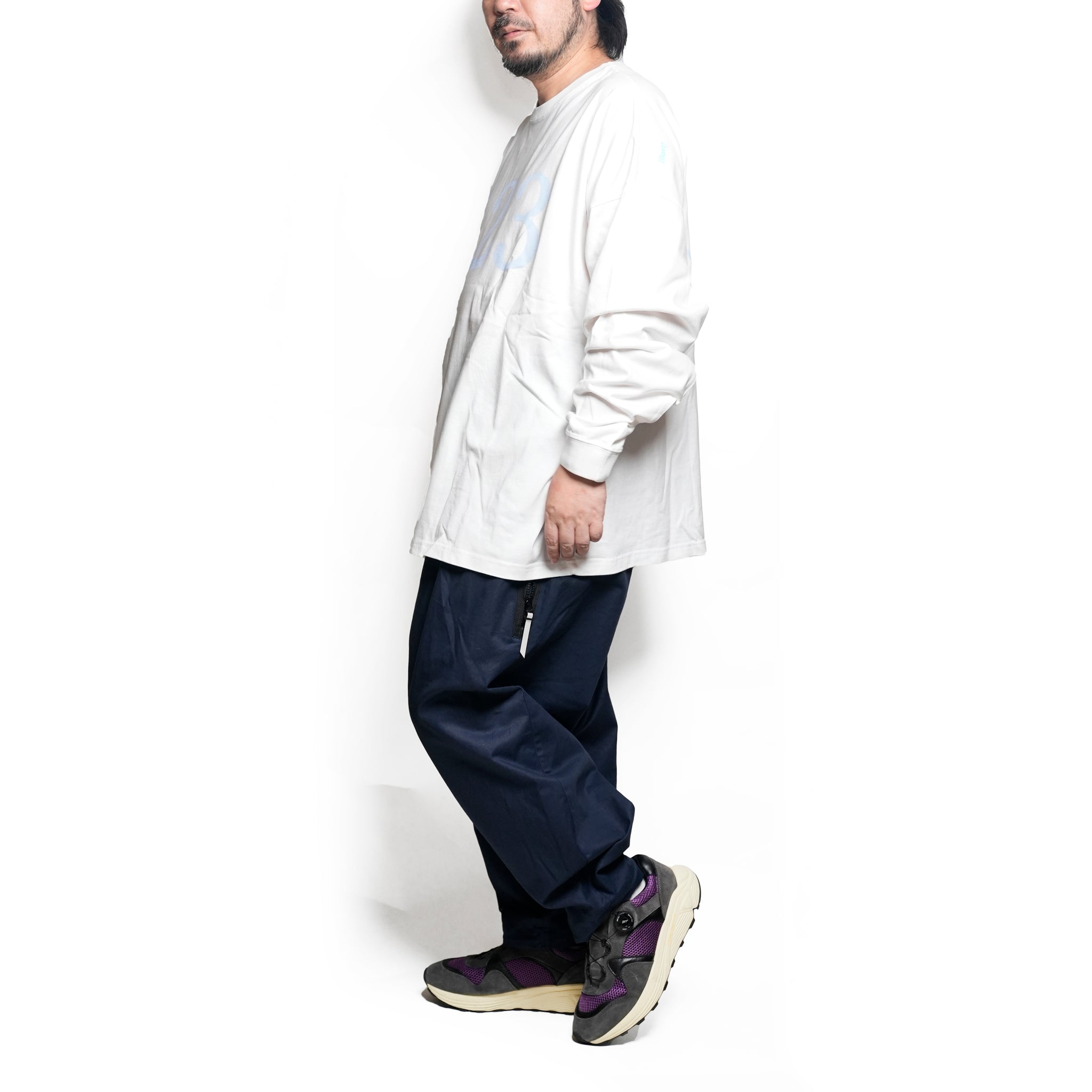 グラフィック tee L/S_6 | Color_Color: White | No__216_color: white【UNTRACE_アントレース】