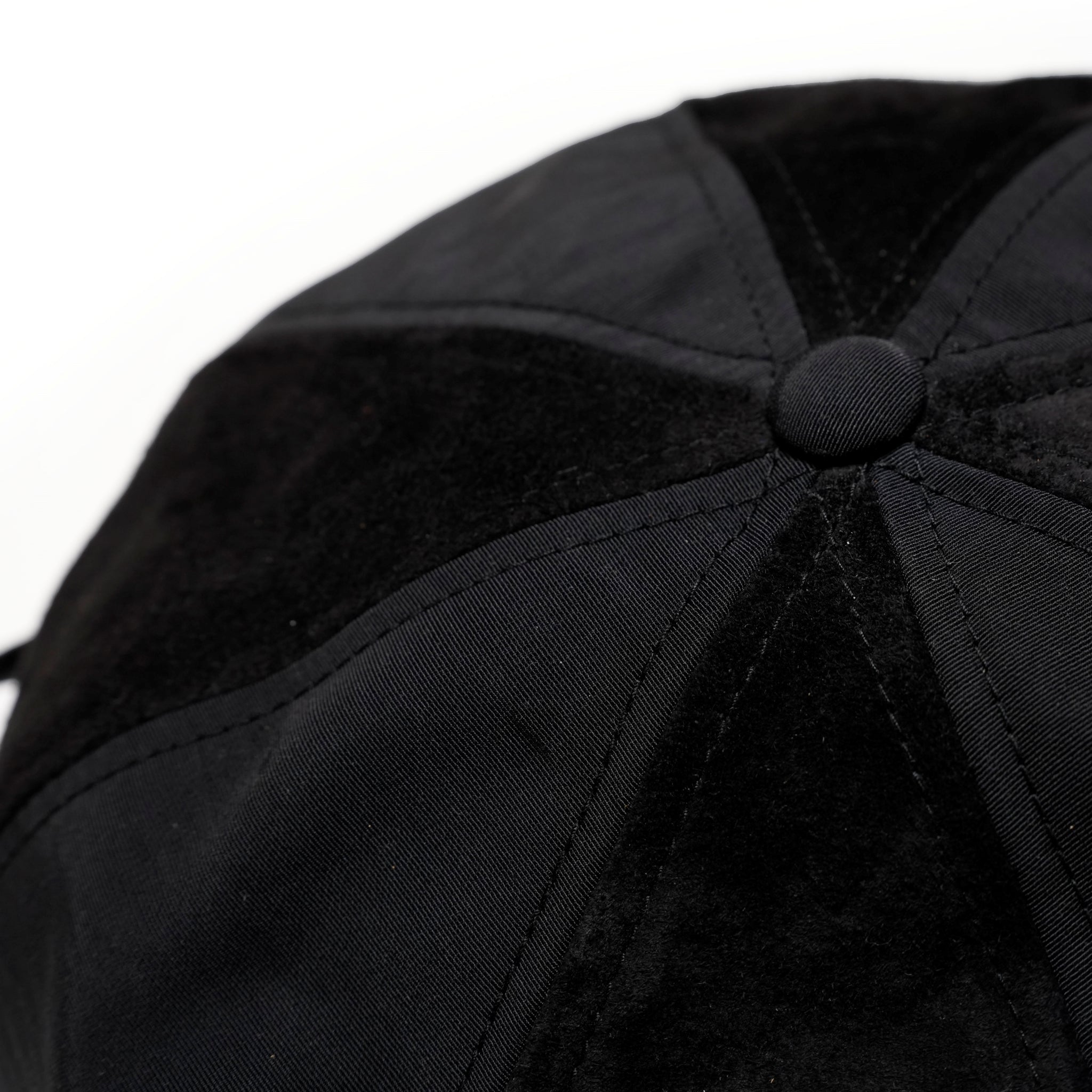 IA-24-103_BLACK | 8Panel Combi Beret – Black | INDIETRO ASSOCIATION