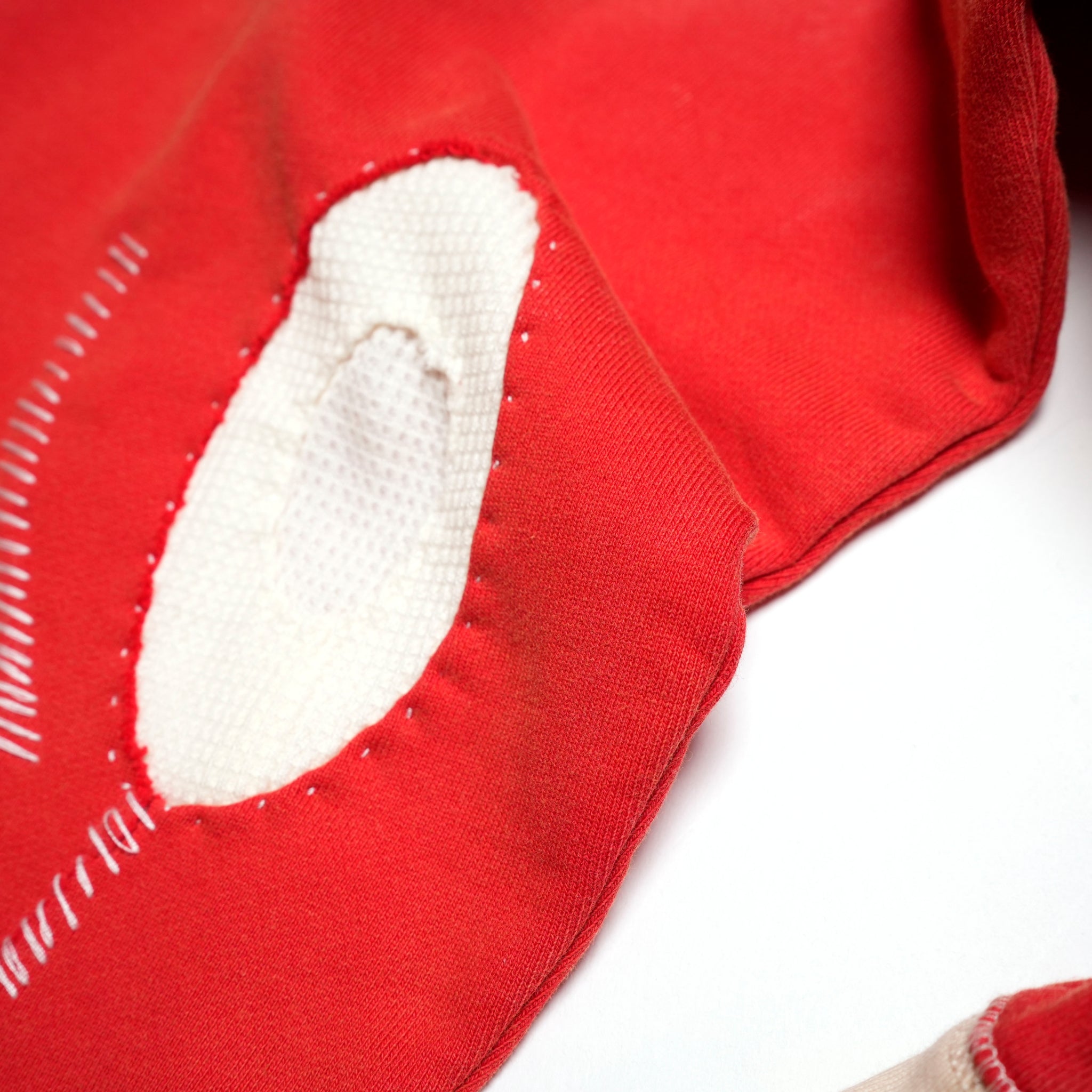 Pla24awt01-2_Washed red | Mickey vitage crewneck | Color:Washed Red【PLATEAU STUDIO_プラトー スタジオ】【archive】