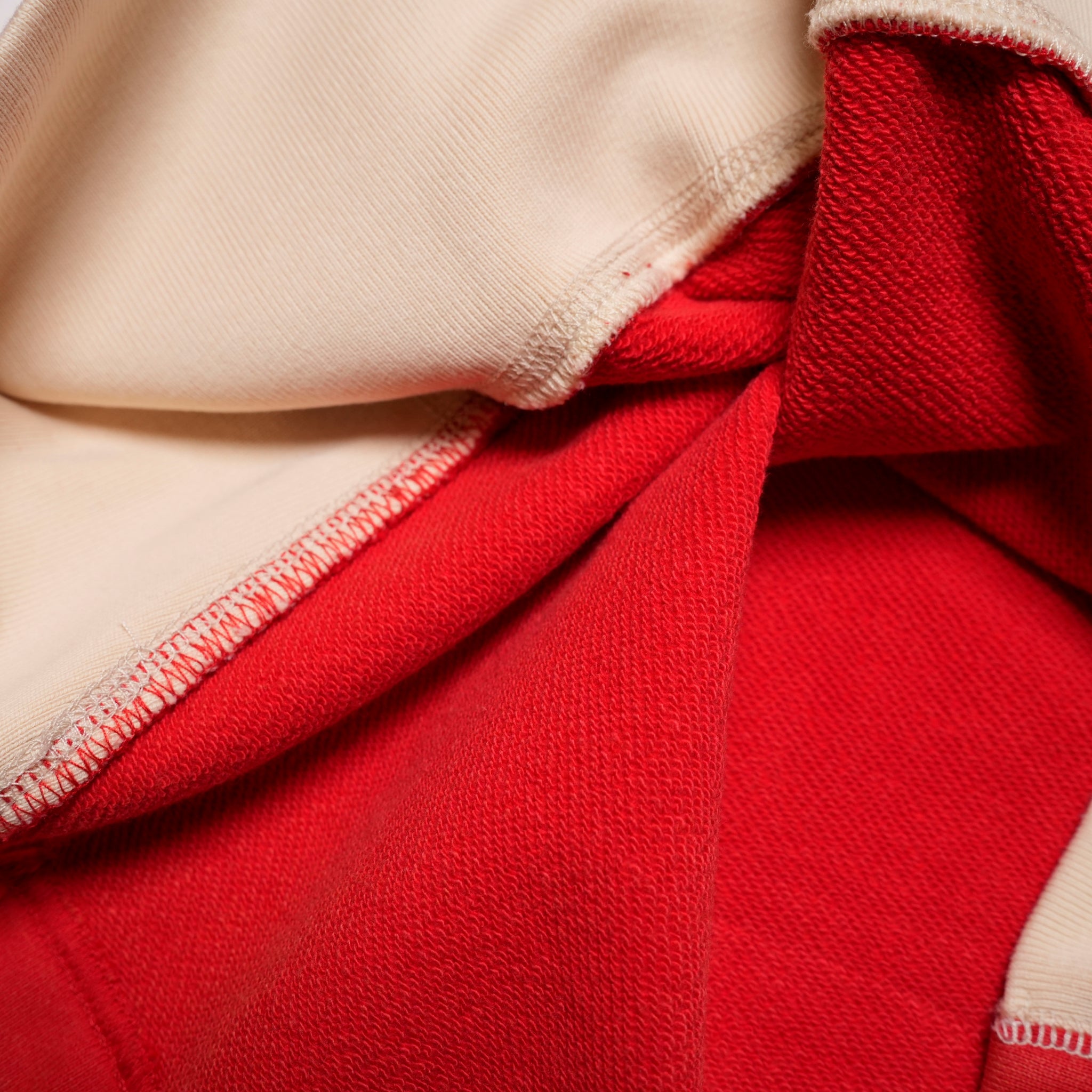Pla24awt01-2_Washed red | Mickey vitage crewneck | Color:Washed Red【PLATEAU STUDIO_プラトー スタジオ】【archive】