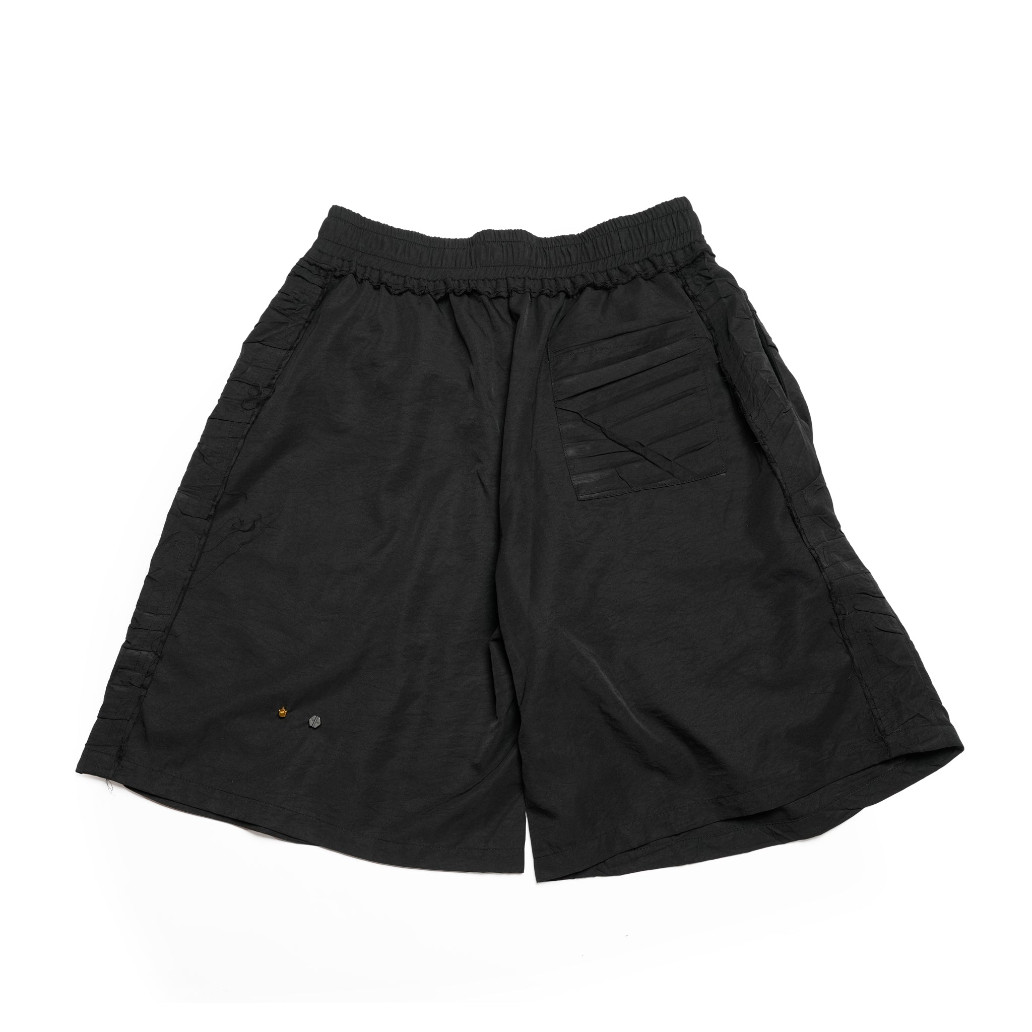 Seivson x (A)crypsis® Spring/Summer Stream Mark Shorts - BLACK | Size:Free【(A)CRYPSIS®】【SEIVSON_セイヴソン】