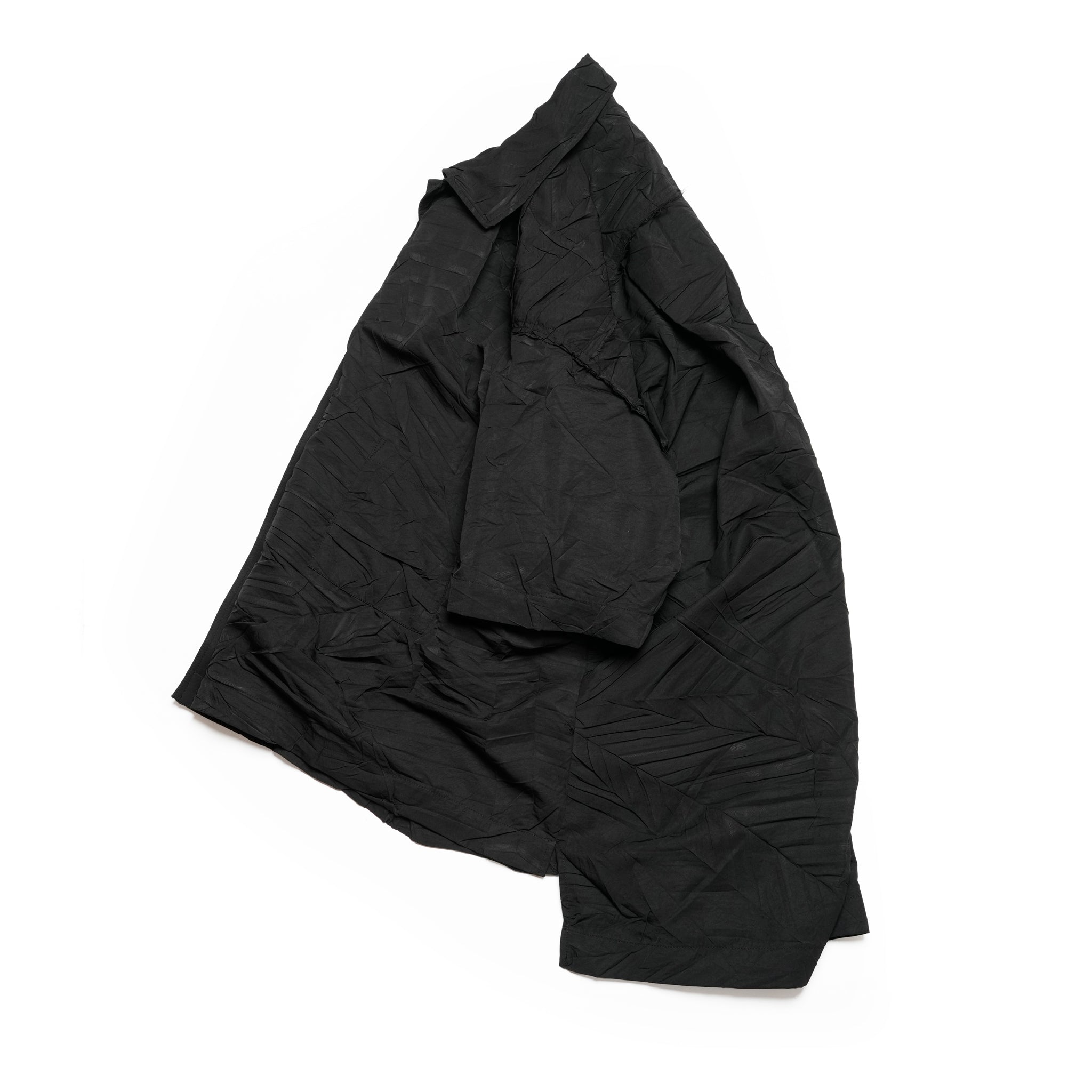 Seivson x (A)crypsis® Spring/Summer Air-Fold Shirt - BLACK COLOR: BLACK | Size:Free【(A)CRYPSIS®】【SEIVSON_セイヴソン】