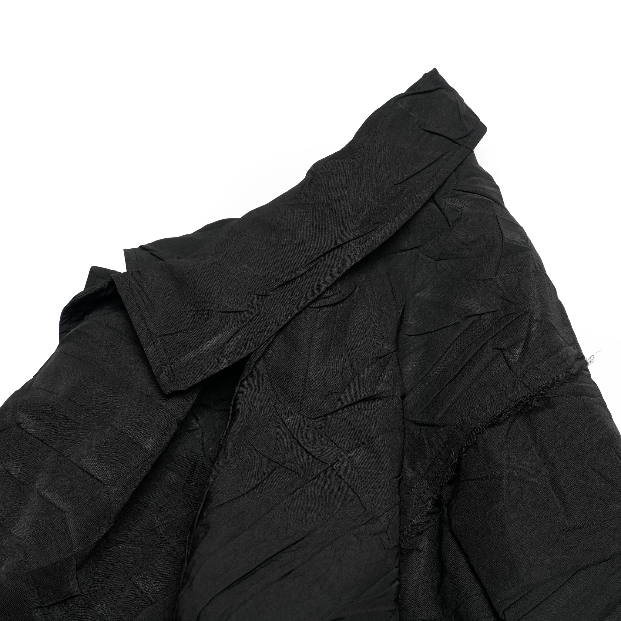 Seivson x (A)crypsis® Spring/Summer Air-Fold Shirt - BLACK COLOR: BLACK | Size:Free【(A)CRYPSIS®】【SEIVSON_セイヴソン】