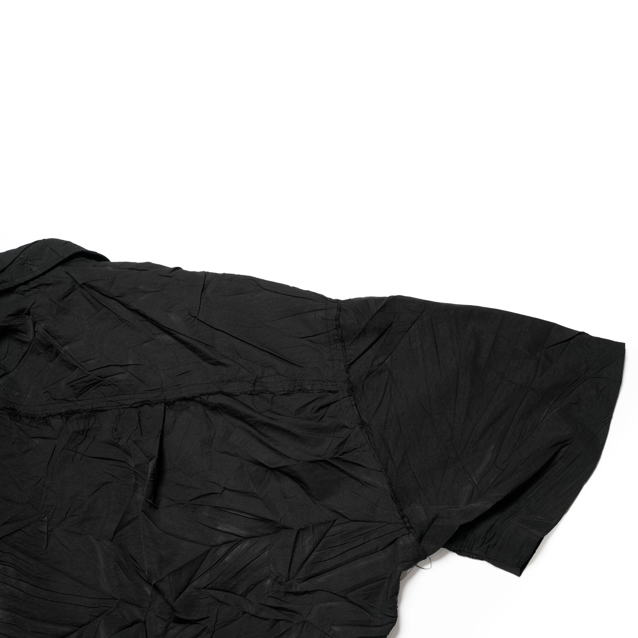 Seivson x (A)crypsis® Spring/Summer Air-Fold Shirt - BLACK COLOR: BLACK | Size:Free【(A)CRYPSIS®】【SEIVSON_セイヴソン】