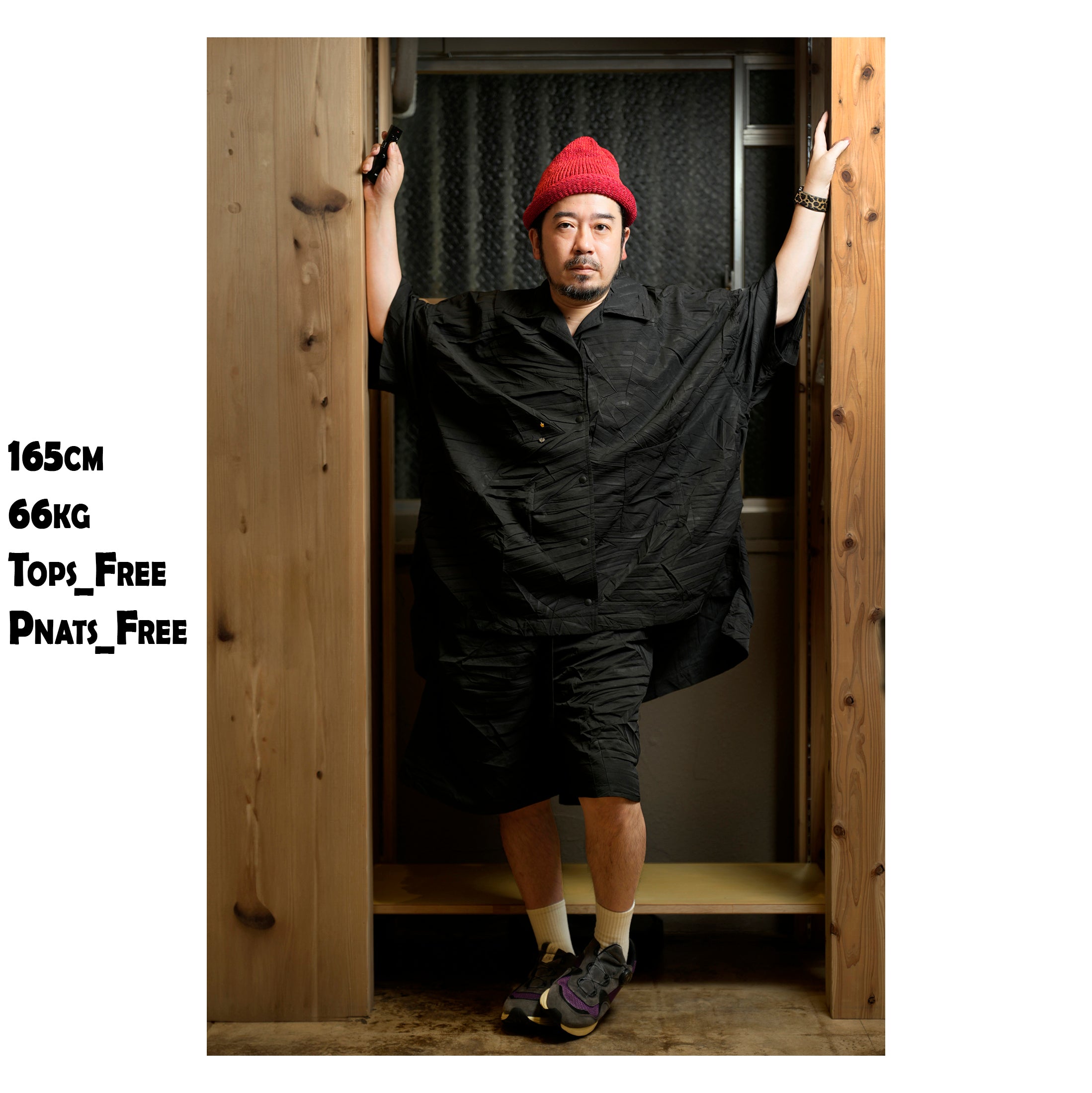 Seivson x (A)crypsis® Spring/Summer Stream Mark Shorts - BLACK | Size:Free【(A)CRYPSIS®】【SEIVSON_セイヴソン】
