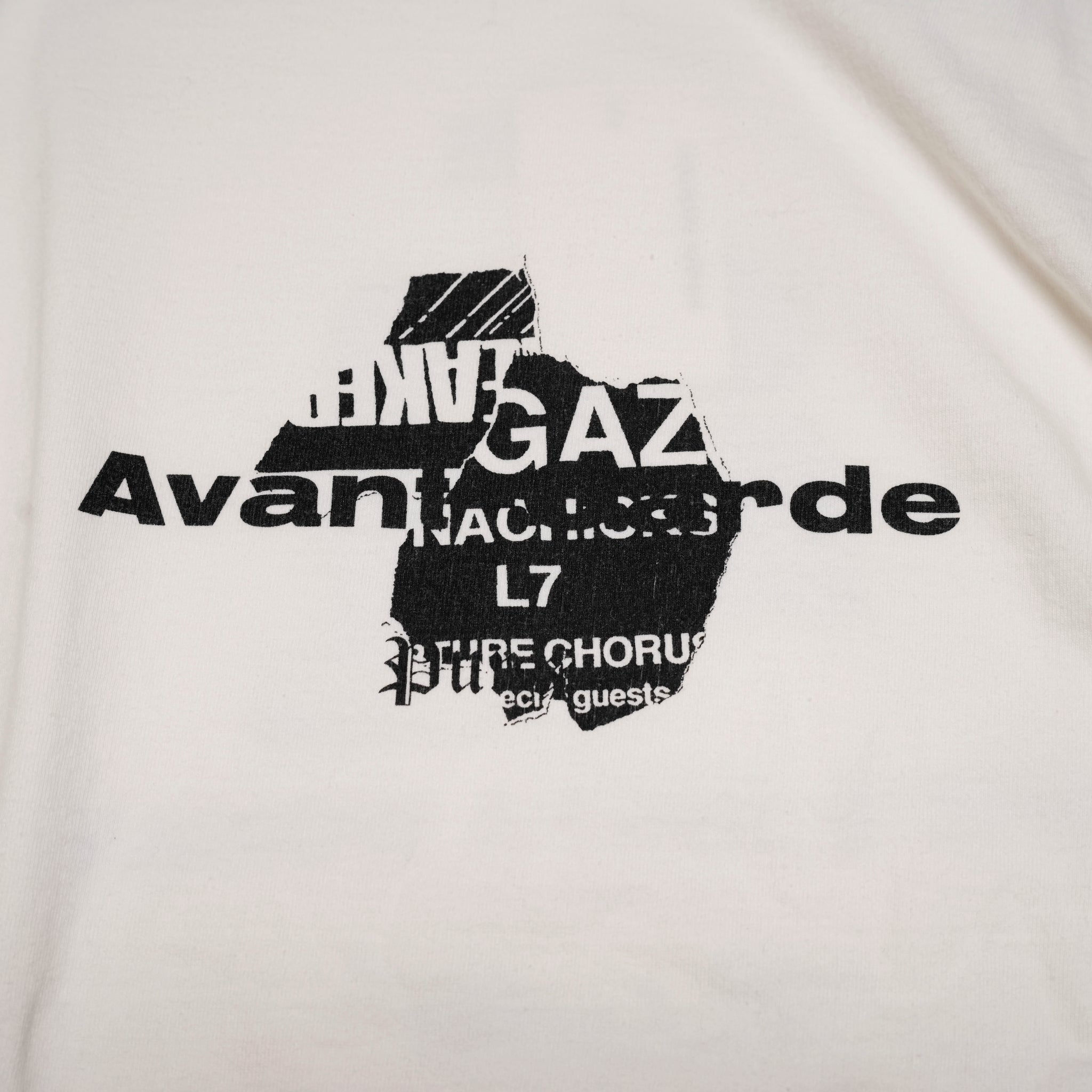 24#03-5A30-0_White | AVANT-GARDE-ロンTEE | Color:White【MINAMI ANDERSON_ミナミアンダーソン】