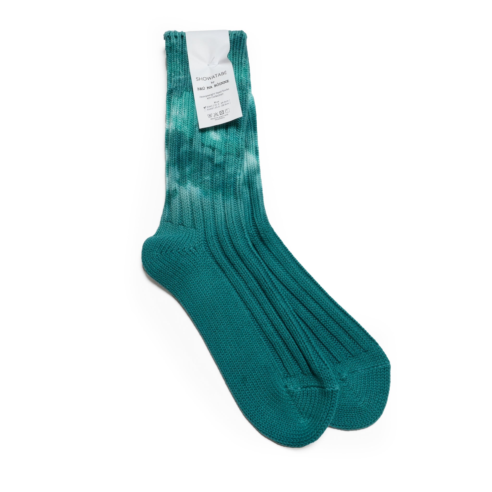 Heavyweight Dyed Socks | 4th Collection | Color:5 colors SW-27【DECKA QUALITY SOCKS_デカクオリティソックス】【SHOWATABÉ】【BRÚ NA BÓINNE】【ネコポス選択可能】