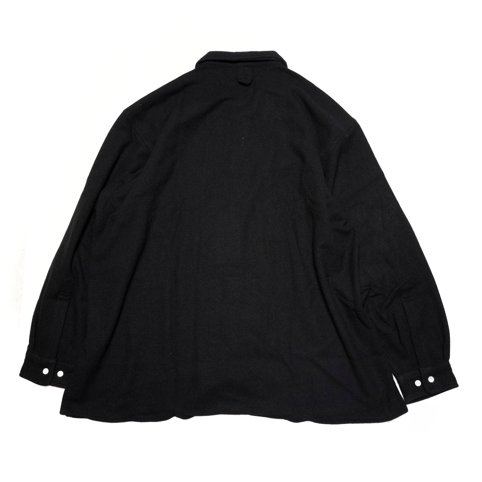 CAMP COLLAR SHIRT *BLACK ETAMINE | Petite Regular/Regular/Tall 【CITYLIGHTS PRODUCTS_シティライツプロダクツ】【archive】
