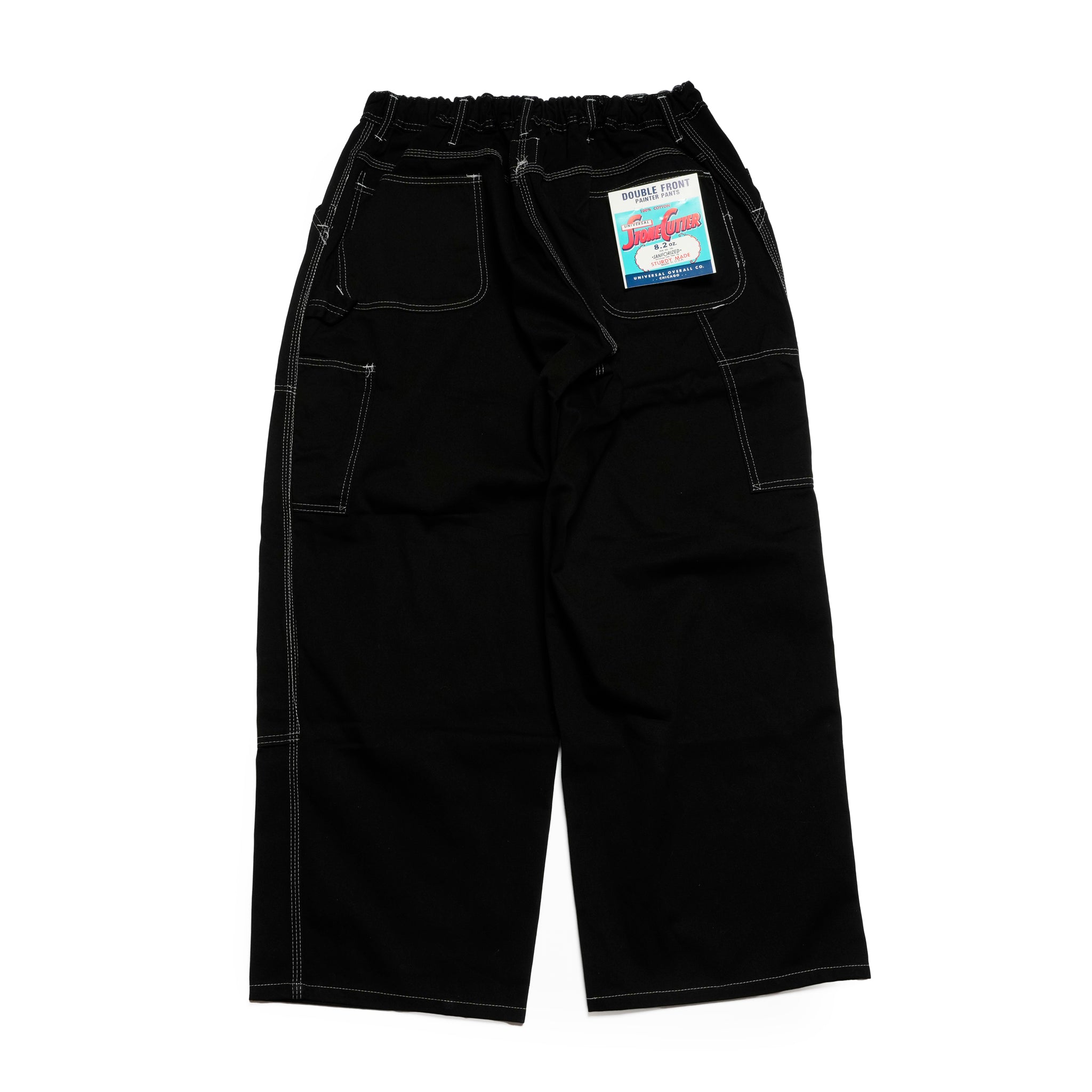 BIG PAINTER DYED BLACK | Color_Dyed Black | No_odd2025aw-002【ODDMENT_オッドメント】