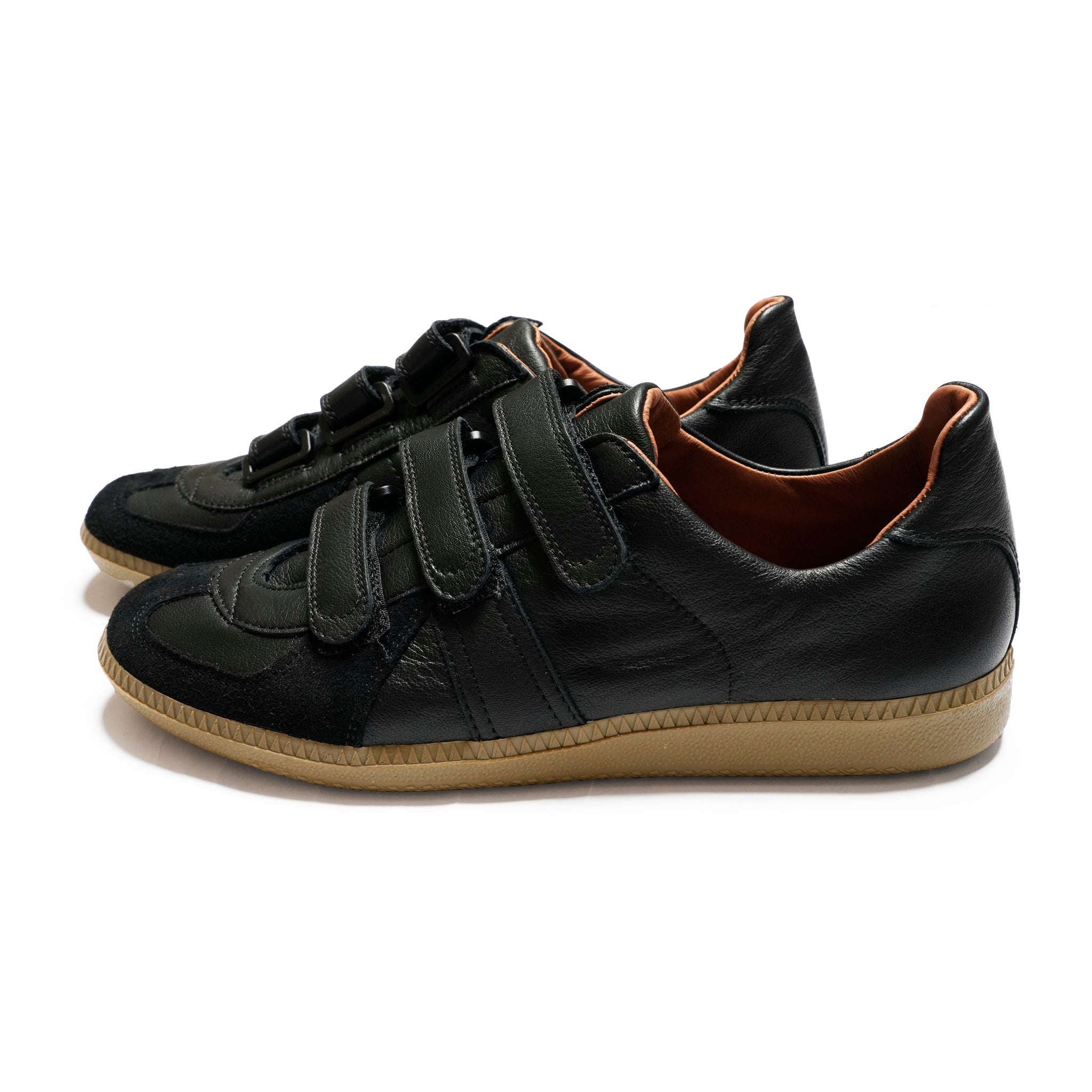 1703LD_Black | GERMAN MILITARY TRAINER | Color:Black【REPRODUCTION OF FOUND_リプロダクションオブファウンド】
