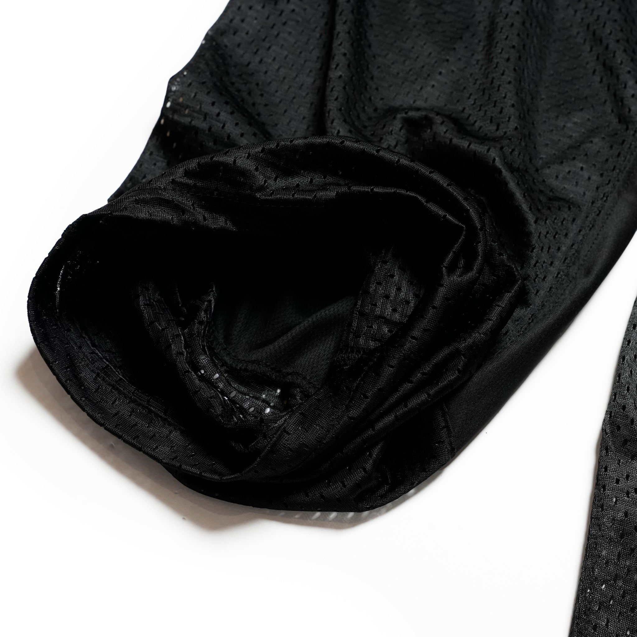 D-Knee Pants / Toned Heavy-Mock and Gym Mesh 100% Polyester | Color:Black | Size:M/L/XL | 【SMOKE T ONE_スモークトーン】【D-SPORT WEAR】